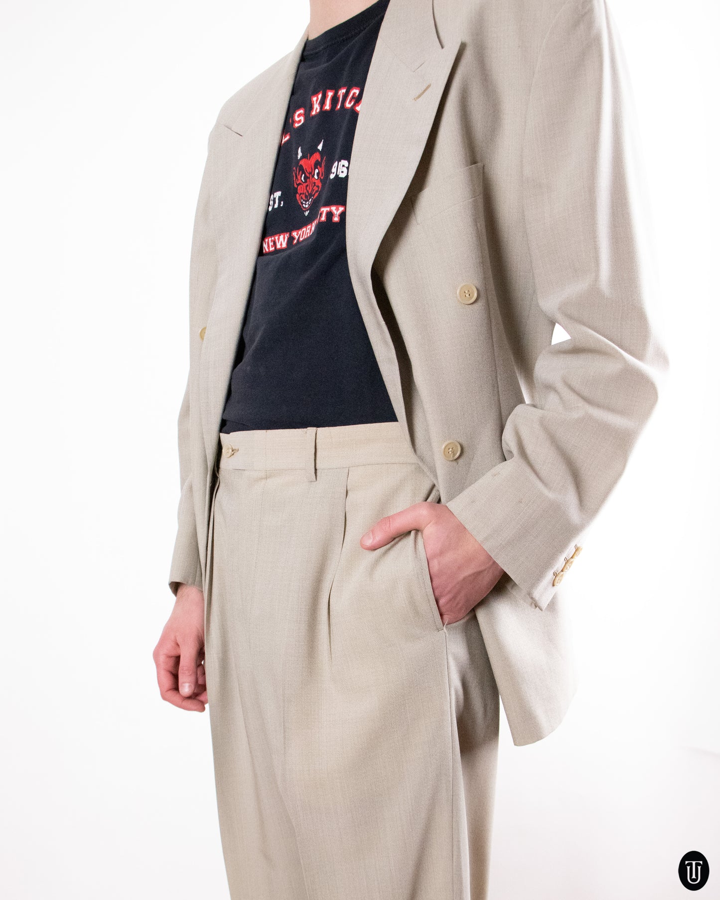 90's Giorgio Armani Wool Suit L