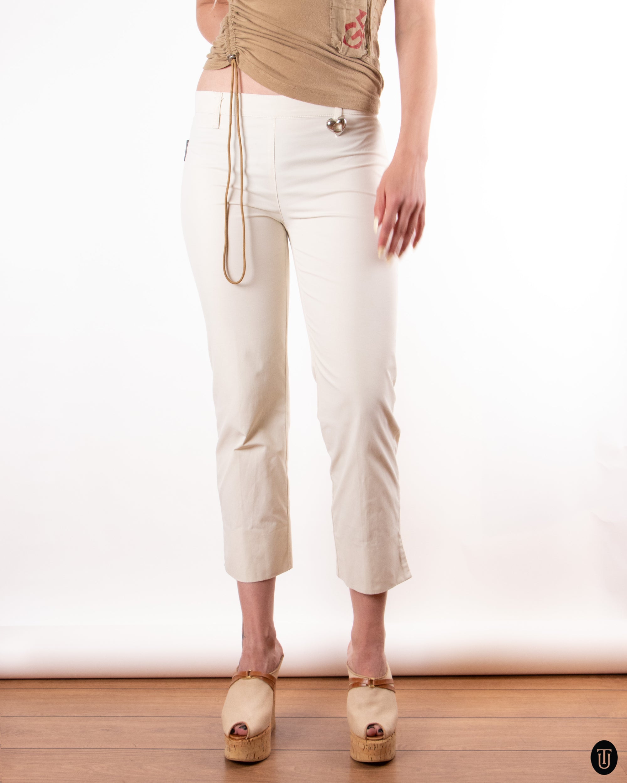 00s Moschino Capri Trousers S