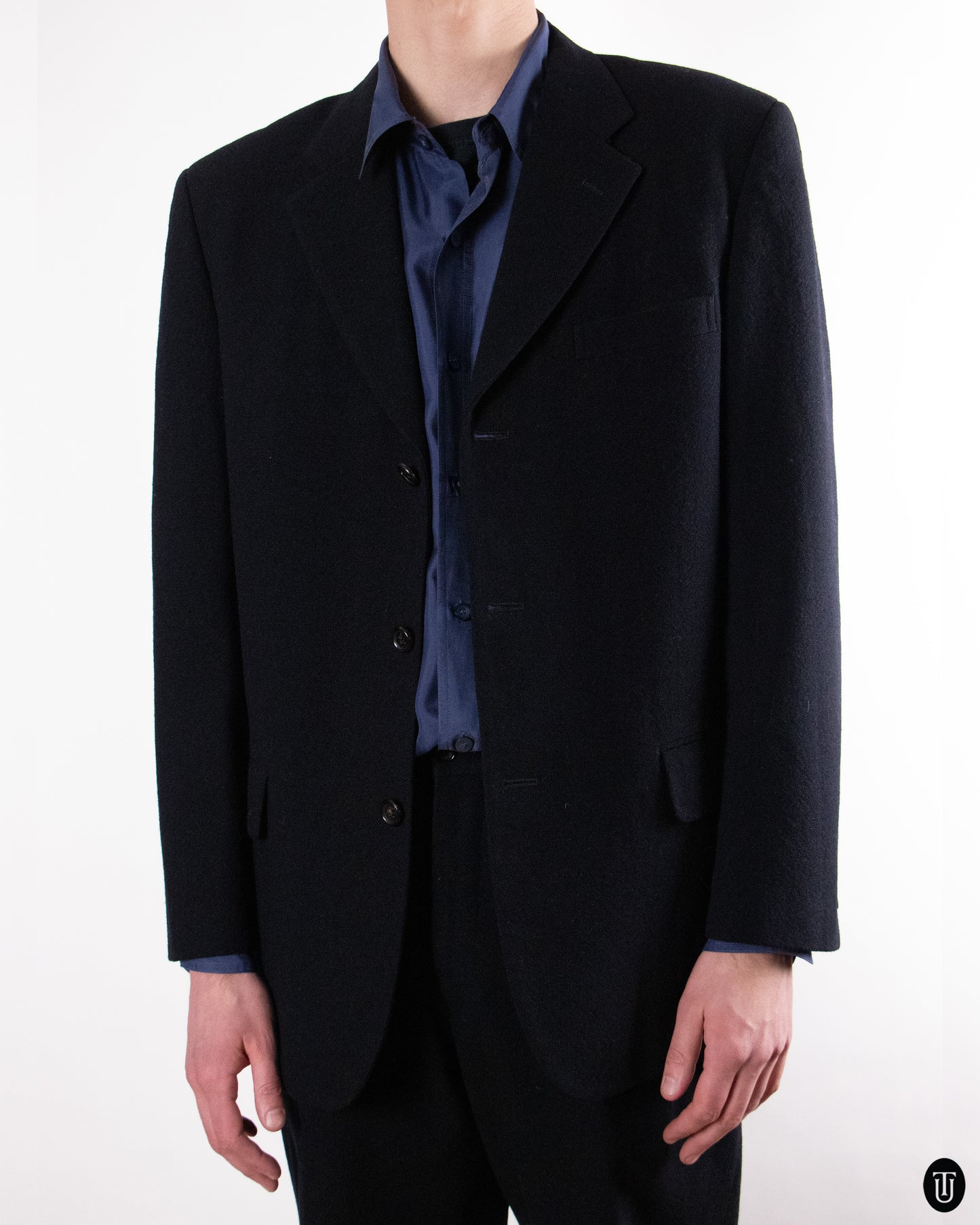 00's Comme des Garçons Tailored Wool Suit L