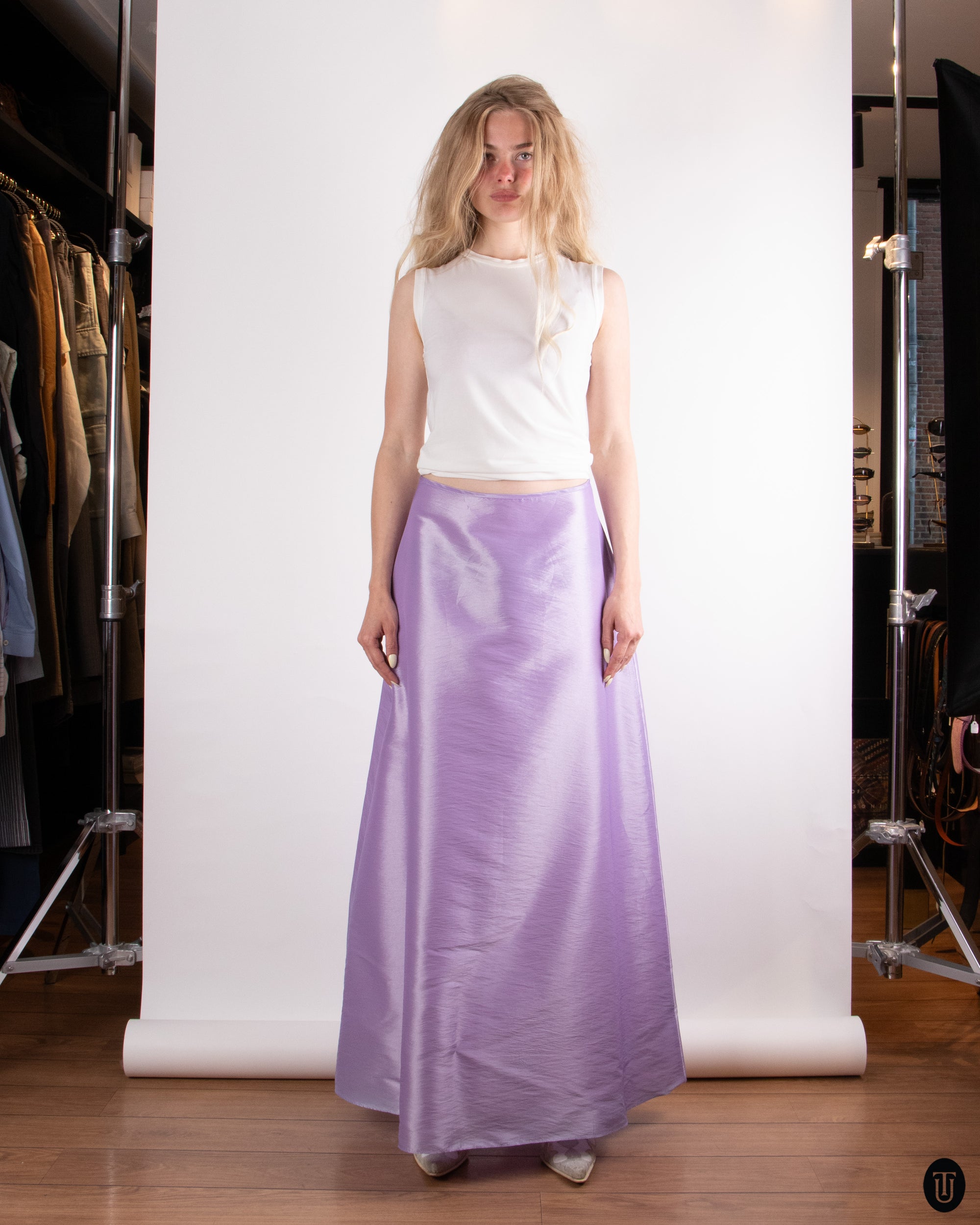 00's Fanny A Line Skirt S