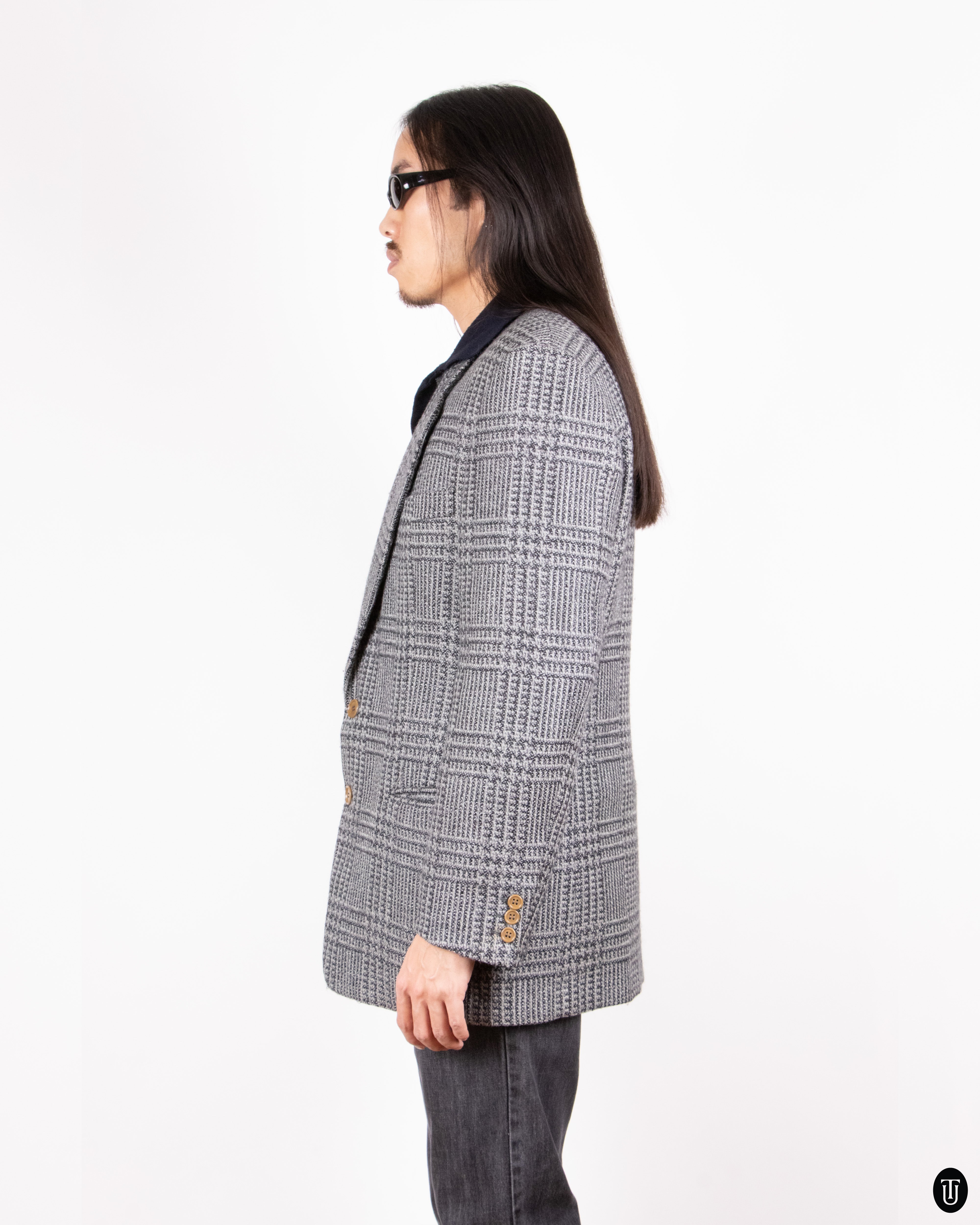 80's Armani Tweed Jacket M