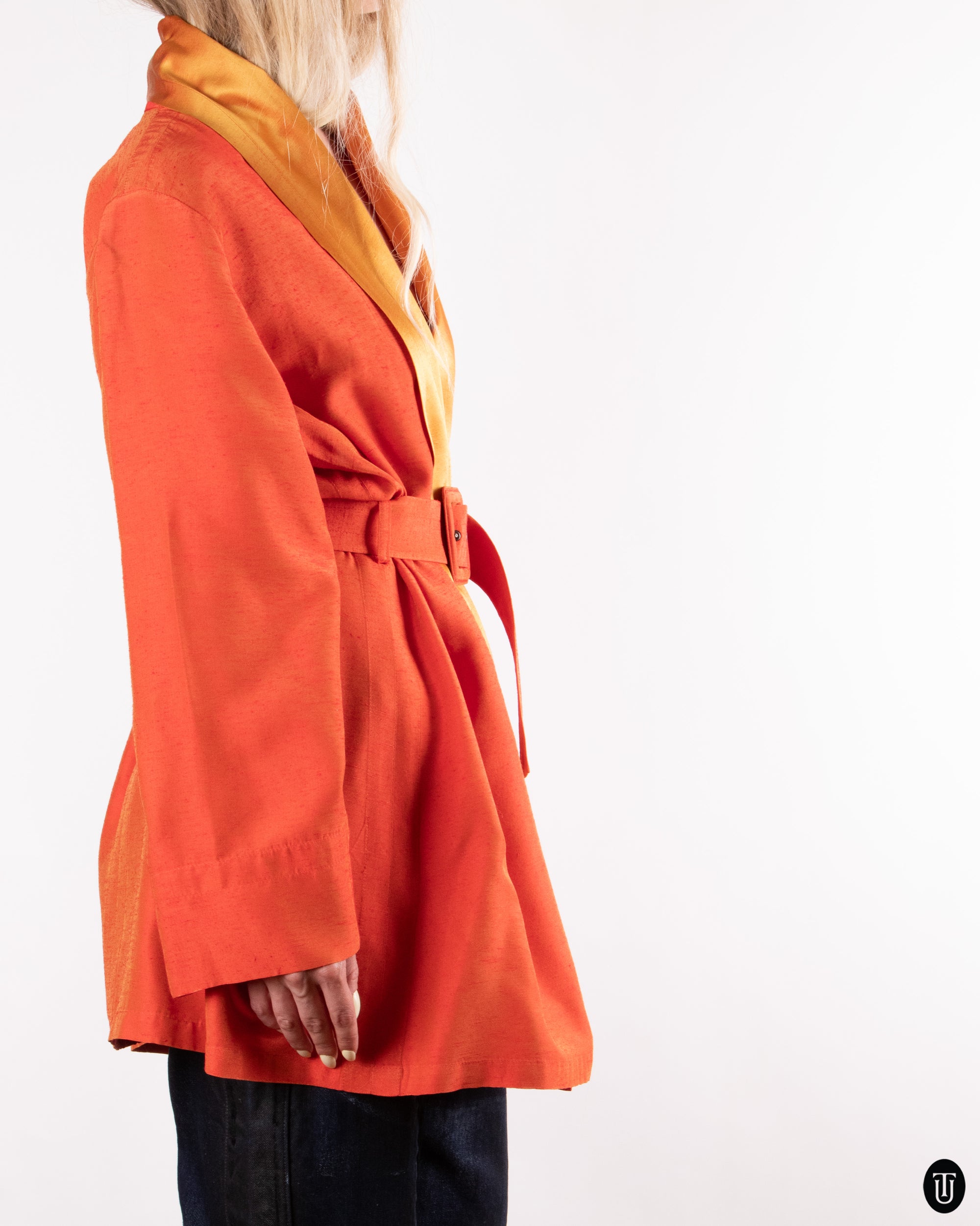 80's Yves Saint Laurent Robe Jacket M