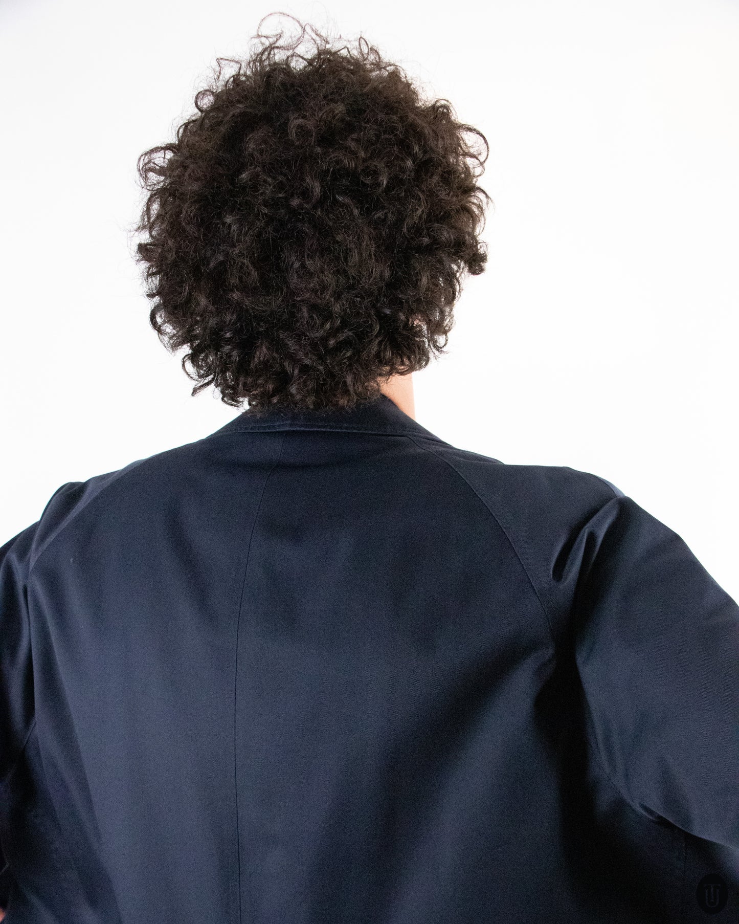 90's Burberry Navy Trench Coat M