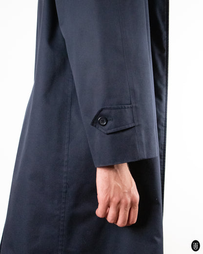 90's Burberry Navy Trench Coat M