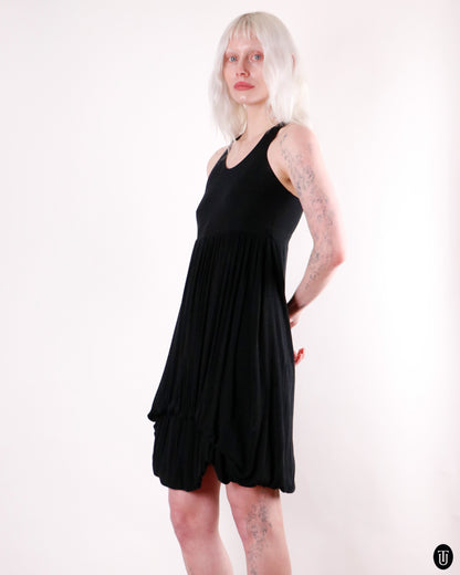 00's Givenchy Black Balloon Dress M