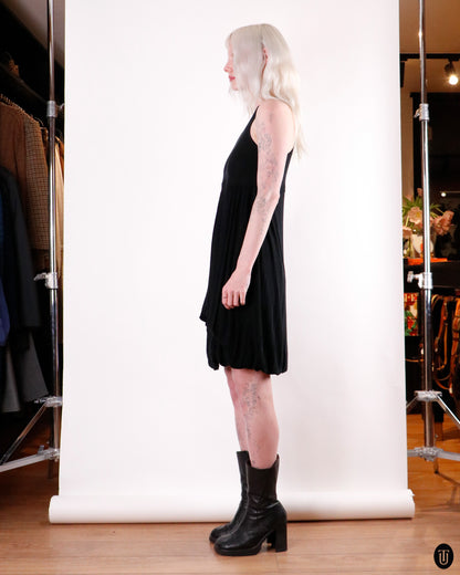 00's Givenchy Black Balloon Dress M