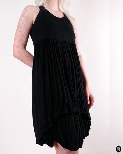 00's Givenchy Black Balloon Dress M