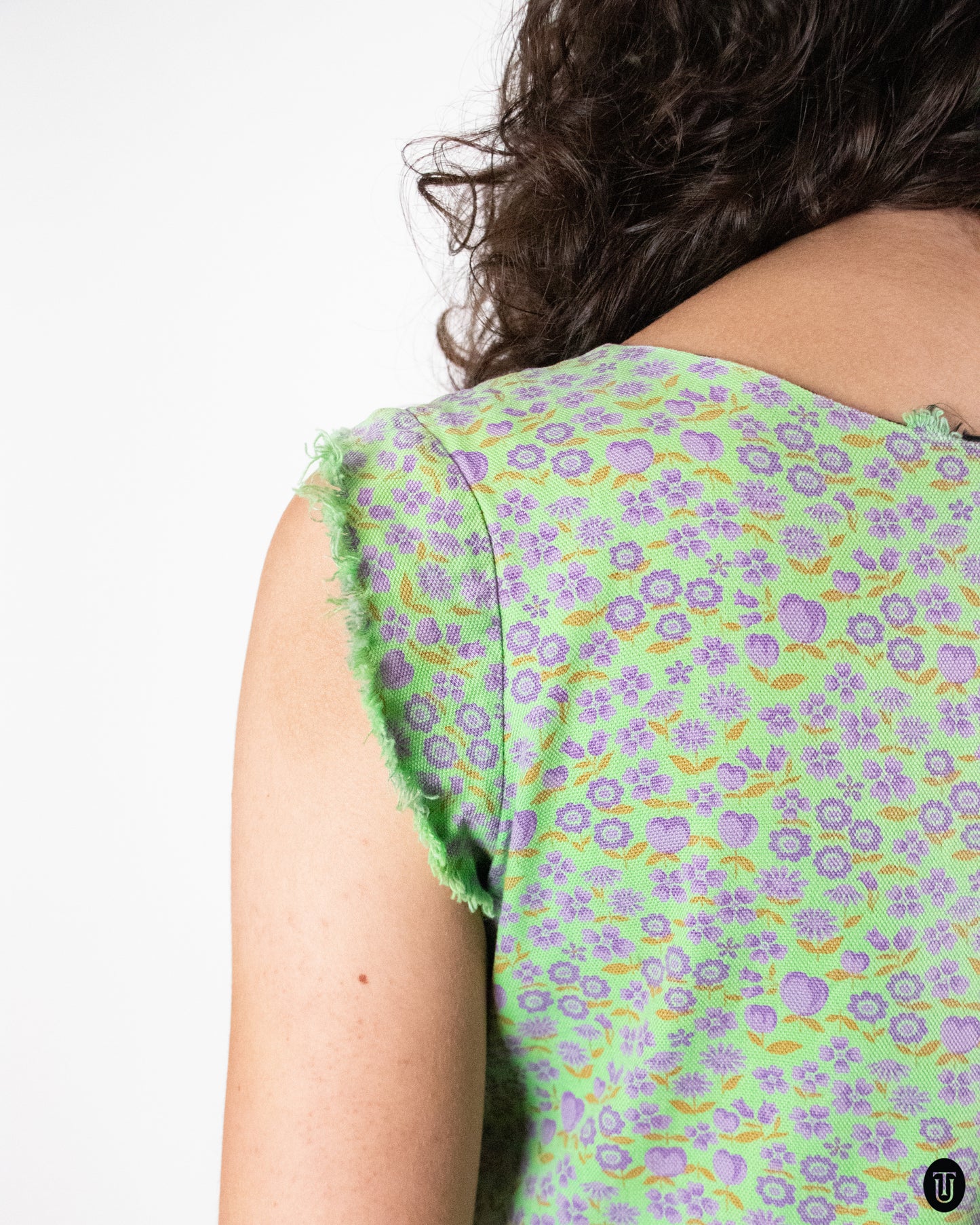 1970's Yves Saint Laurent "Rive Gauche" Quilted Mini Dress M