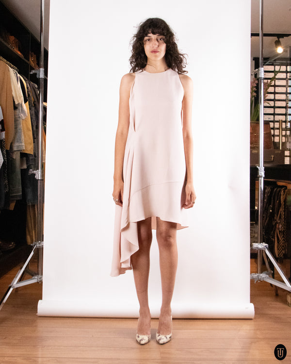 00's Christian Dior Silk Rose Dress M