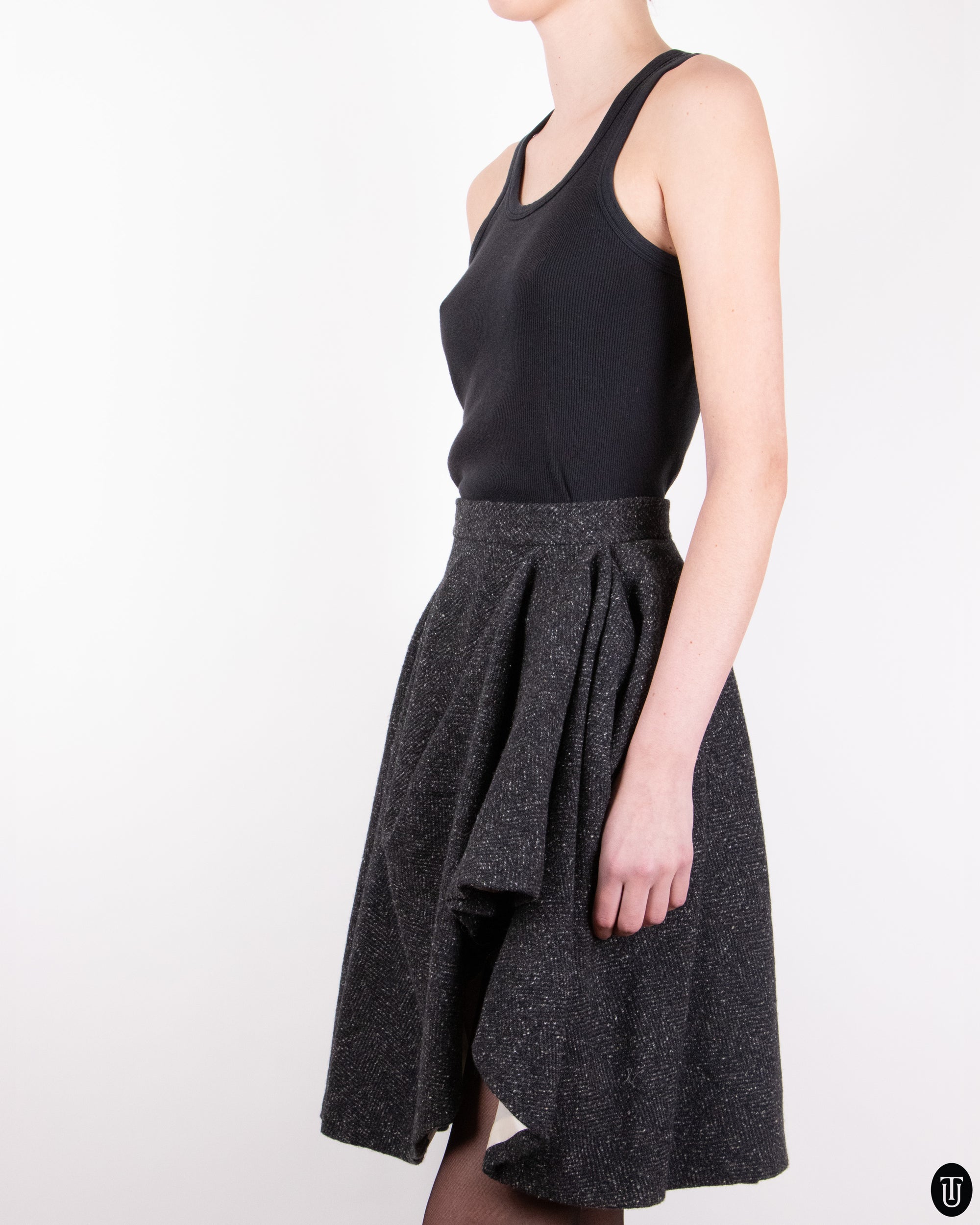 00s Nikoline Liv Andersen Wool Skirt XS