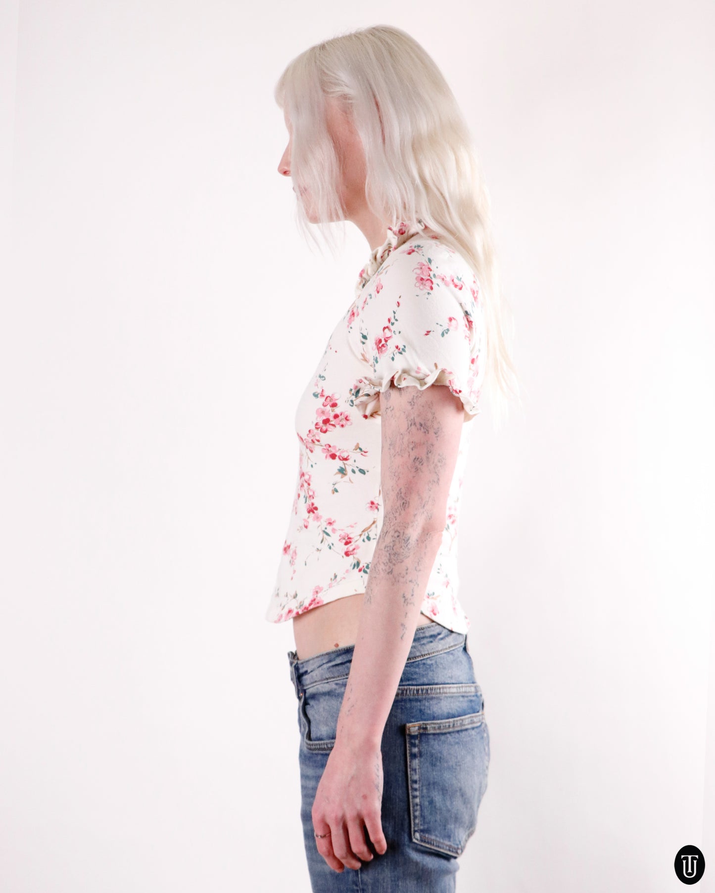00's Vivienne Westwood Floral Top L