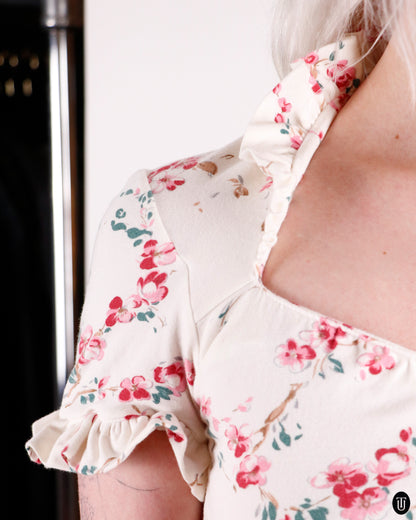 00's Vivienne Westwood Floral Top L