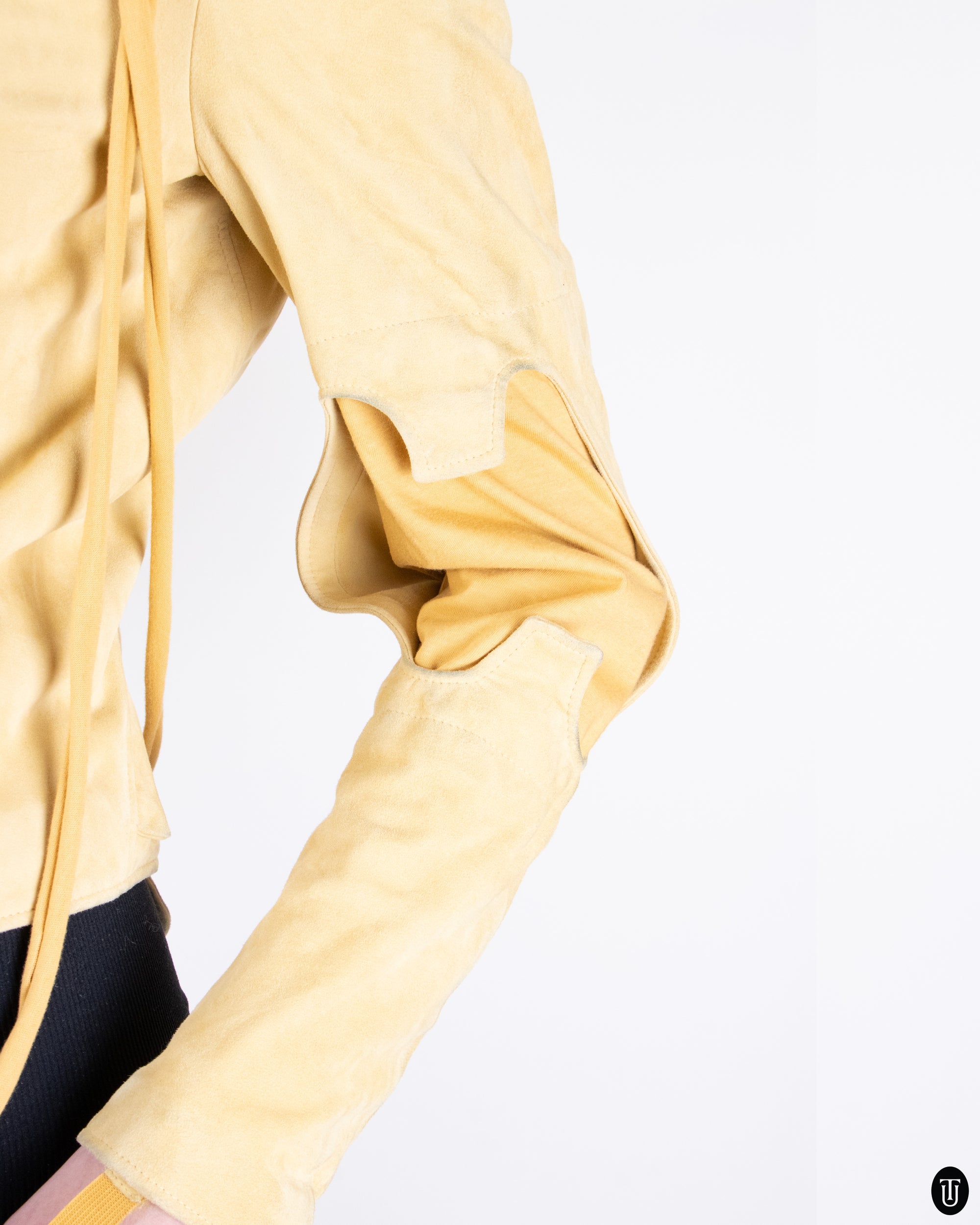 SS04 Helmut Lang Suede Biker Jacket S