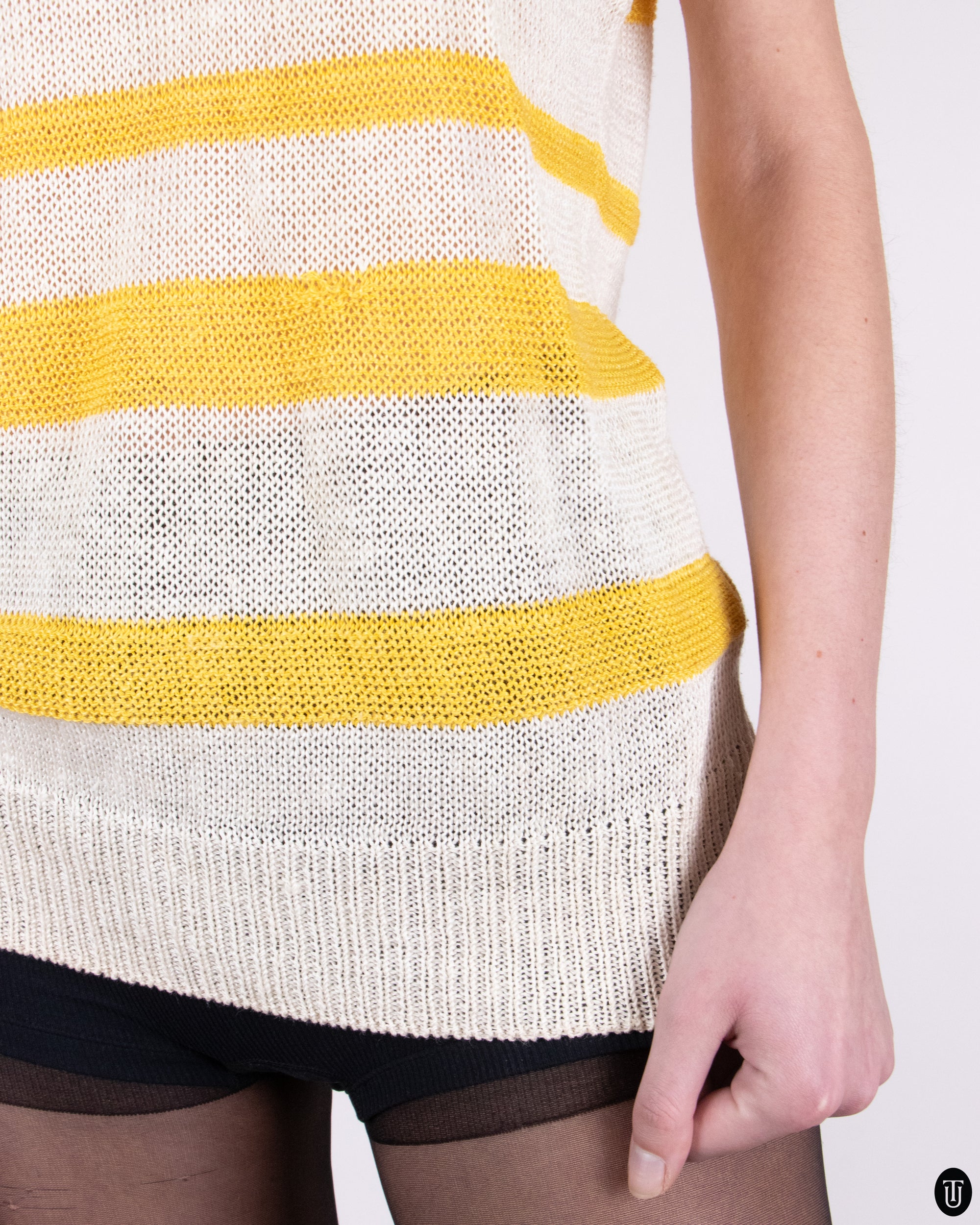 80's Christian Dior Knit Vest M