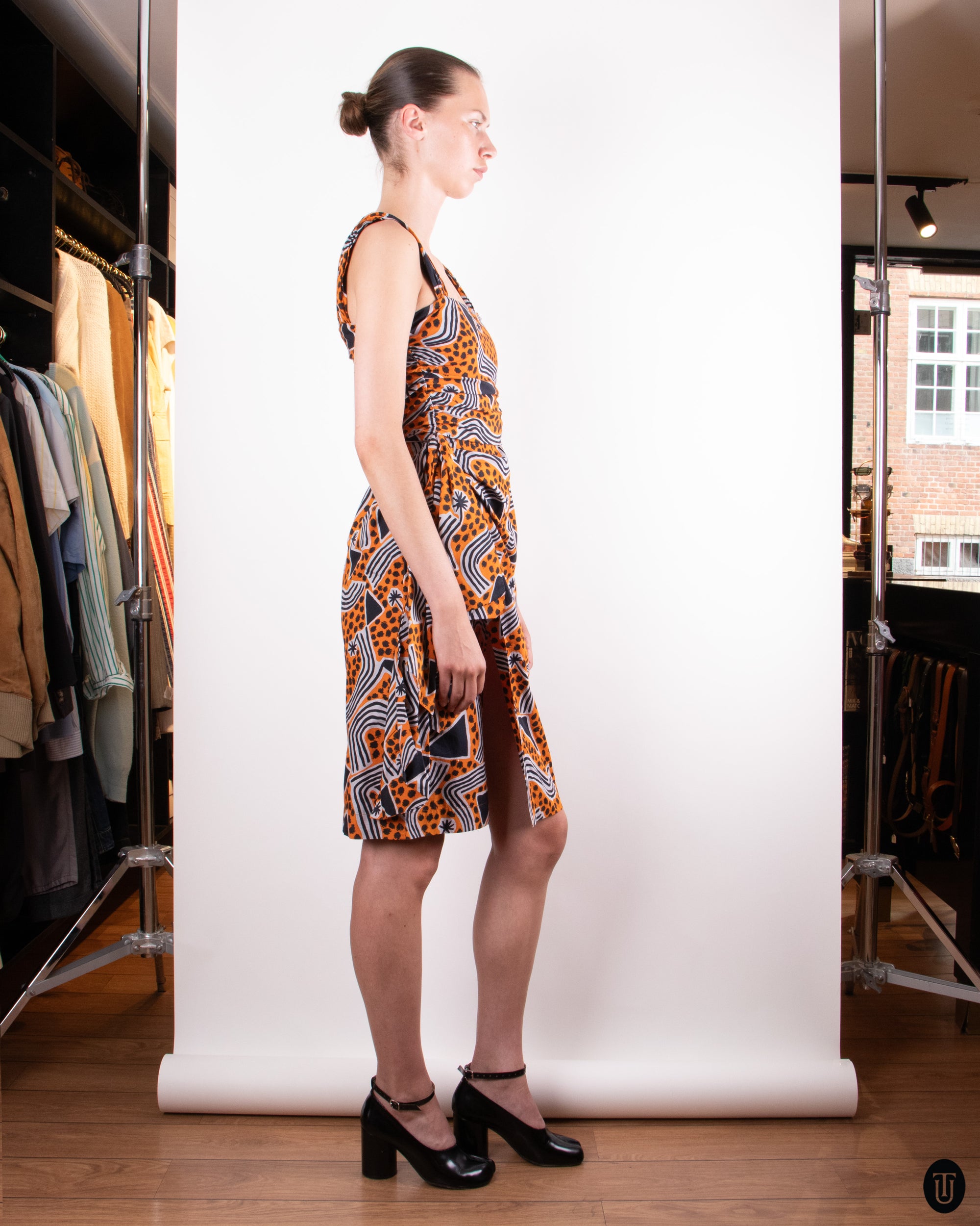 80's Yves Saint Laurent Dress S