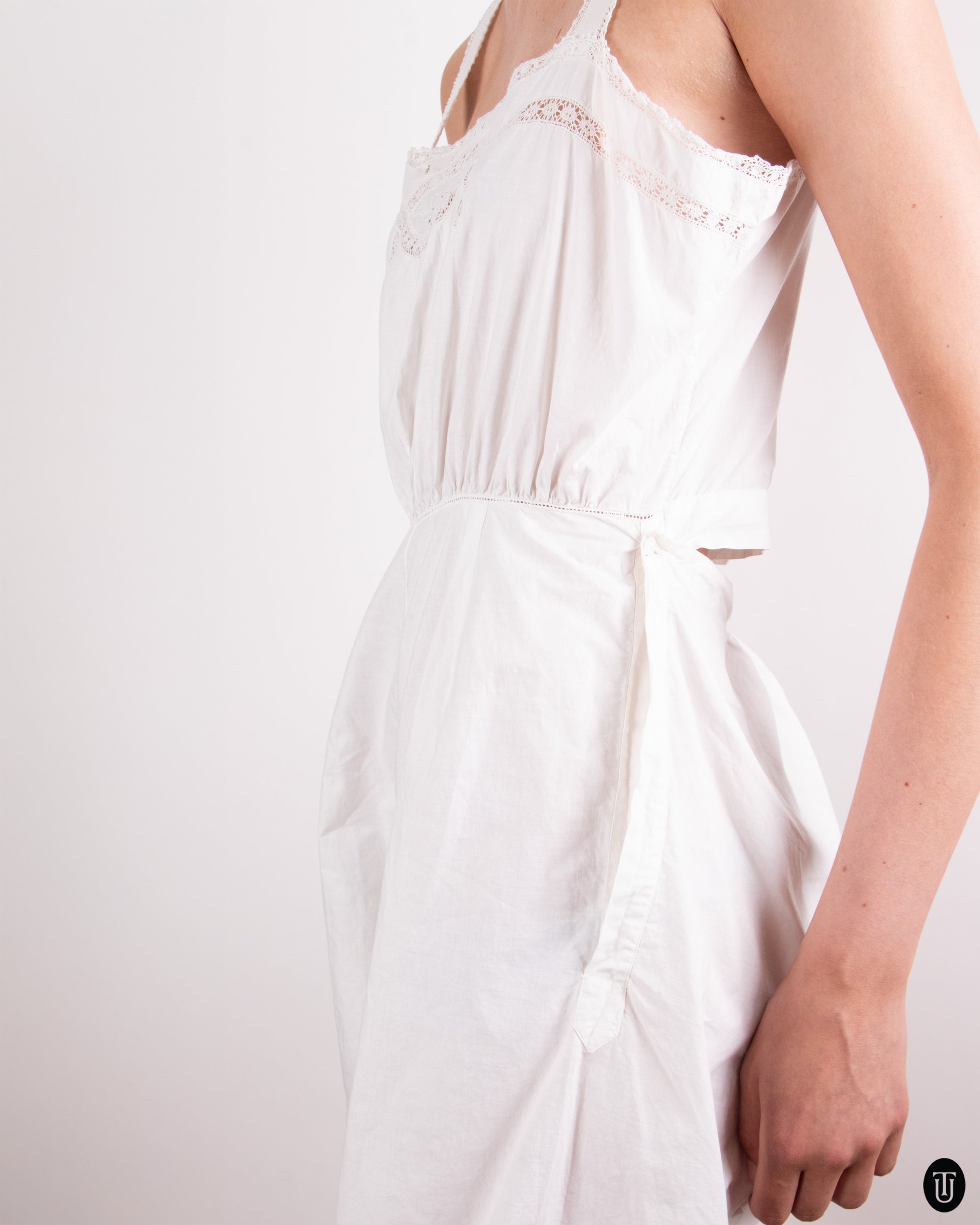 1920's Cotton Romper M