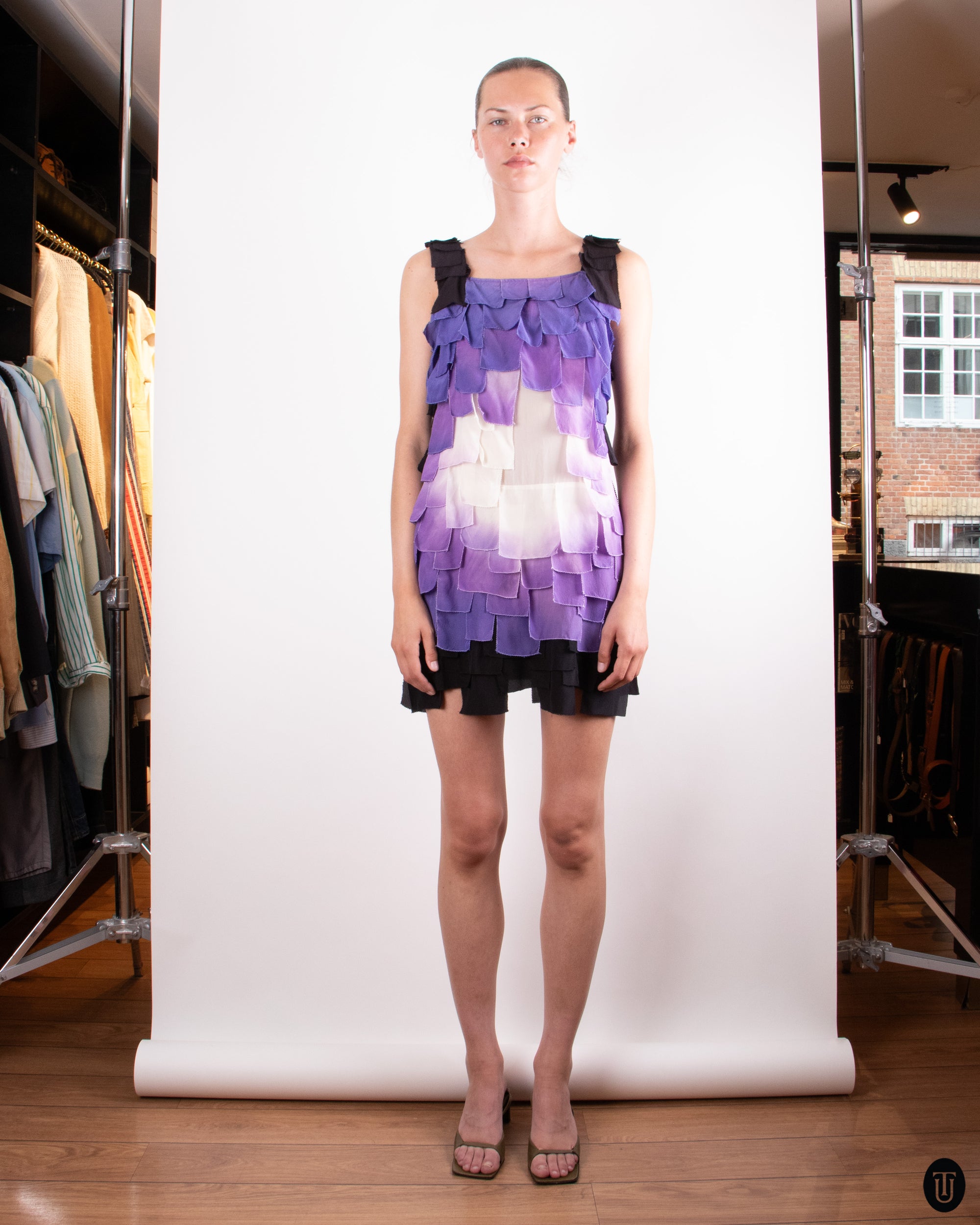 00's Fendi Silk Dress L