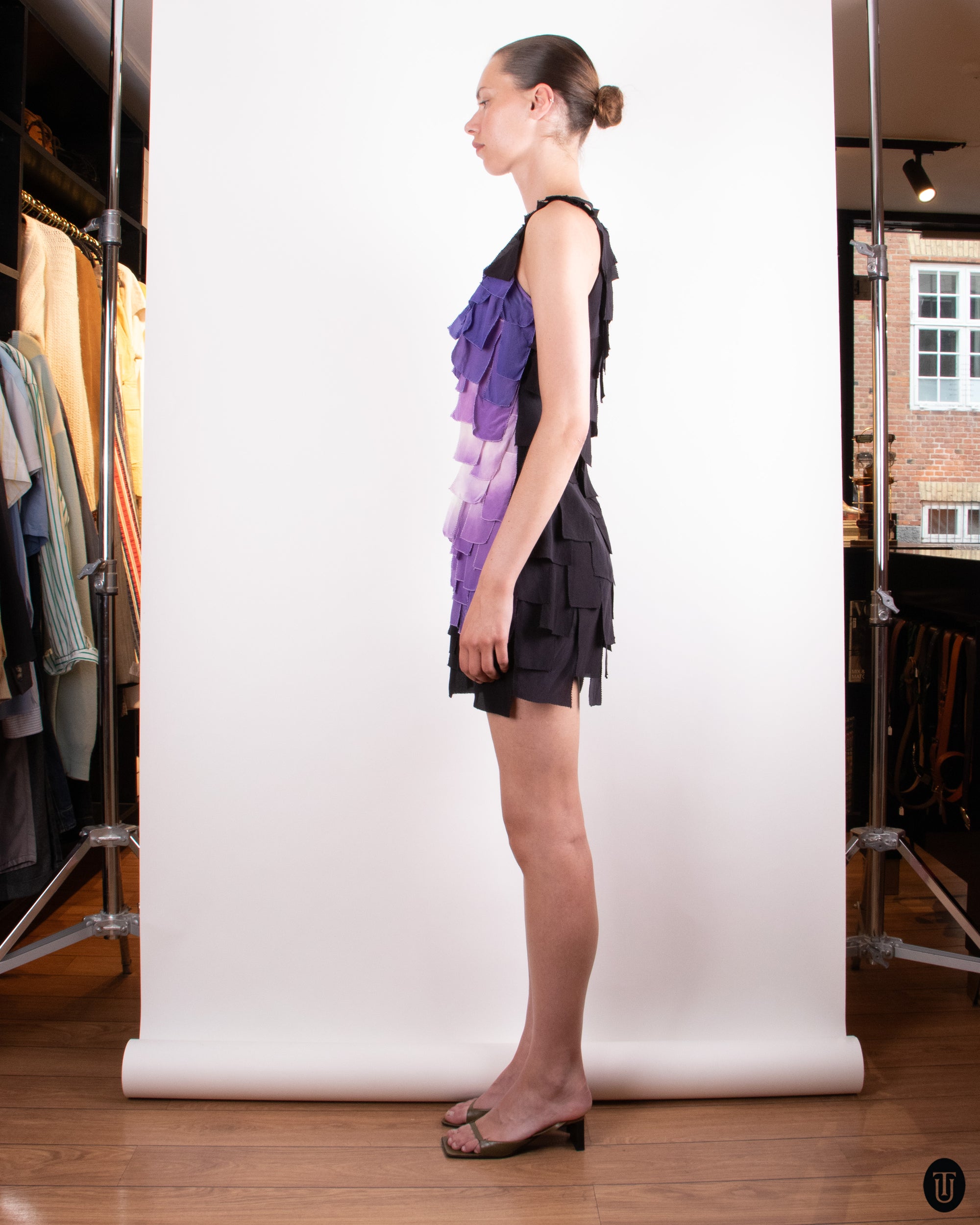 00's Fendi Silk Dress L