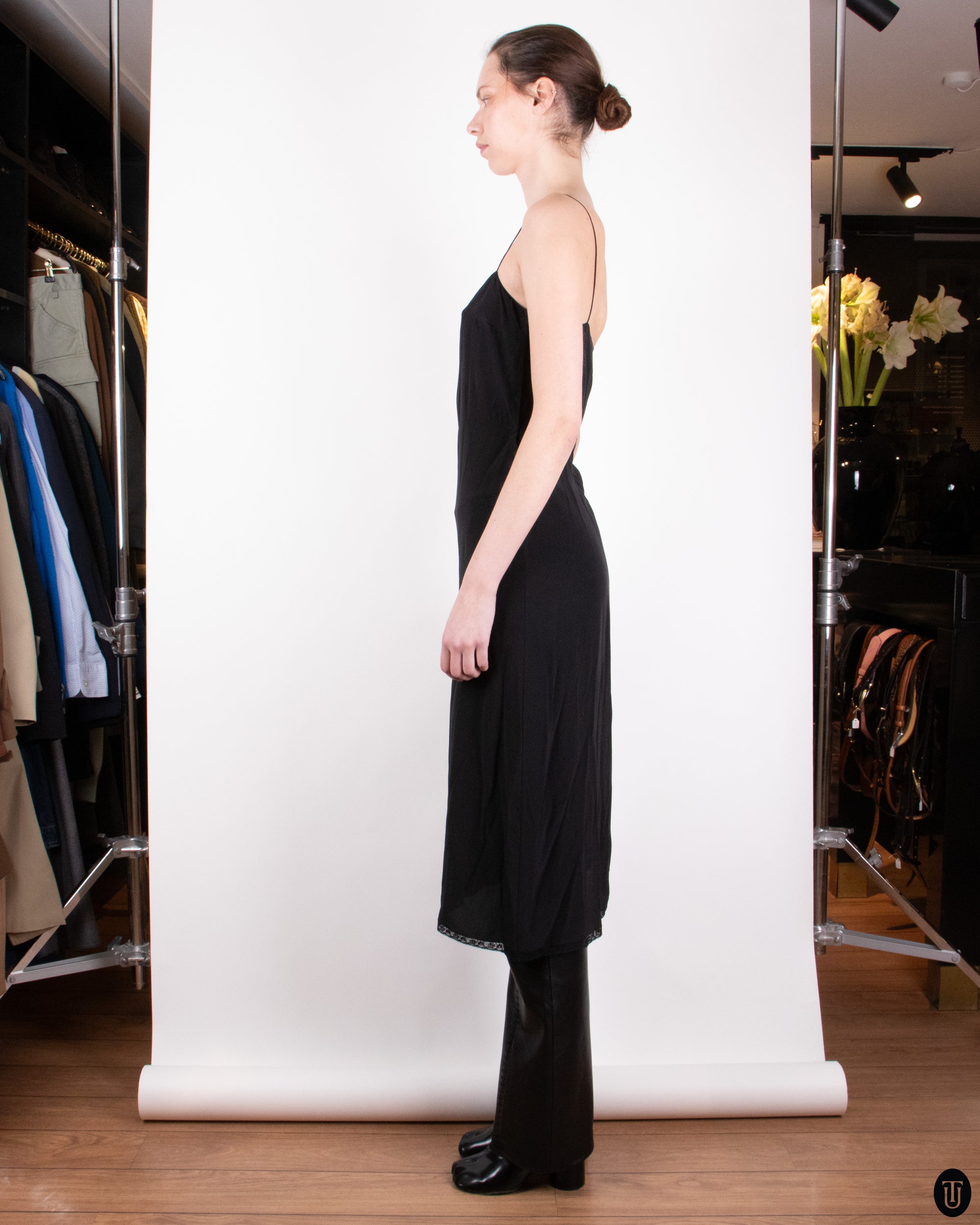90's Prada Silk Slip Dress XS