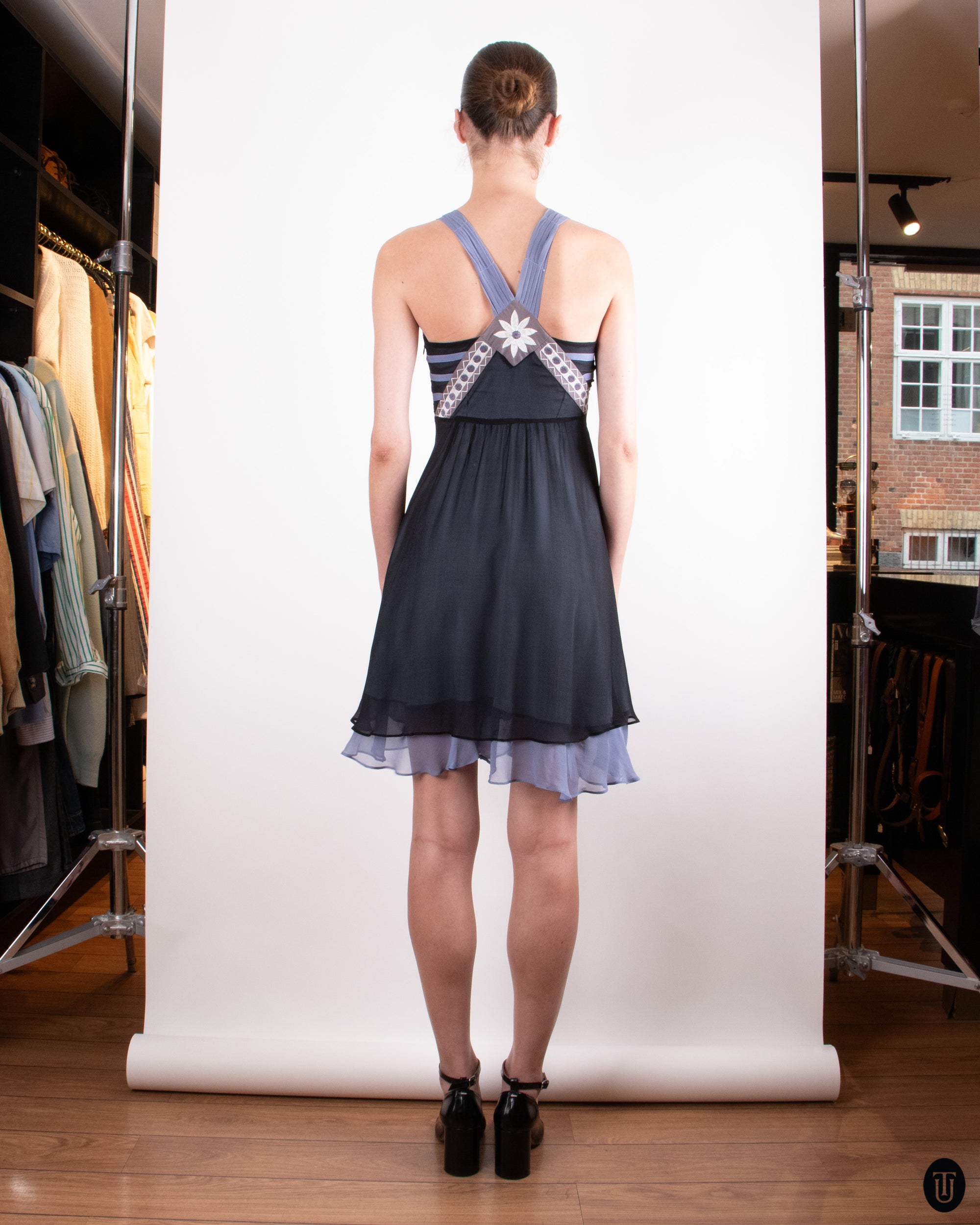 00's Philosophy di Alberta Feretti Silk Dress S