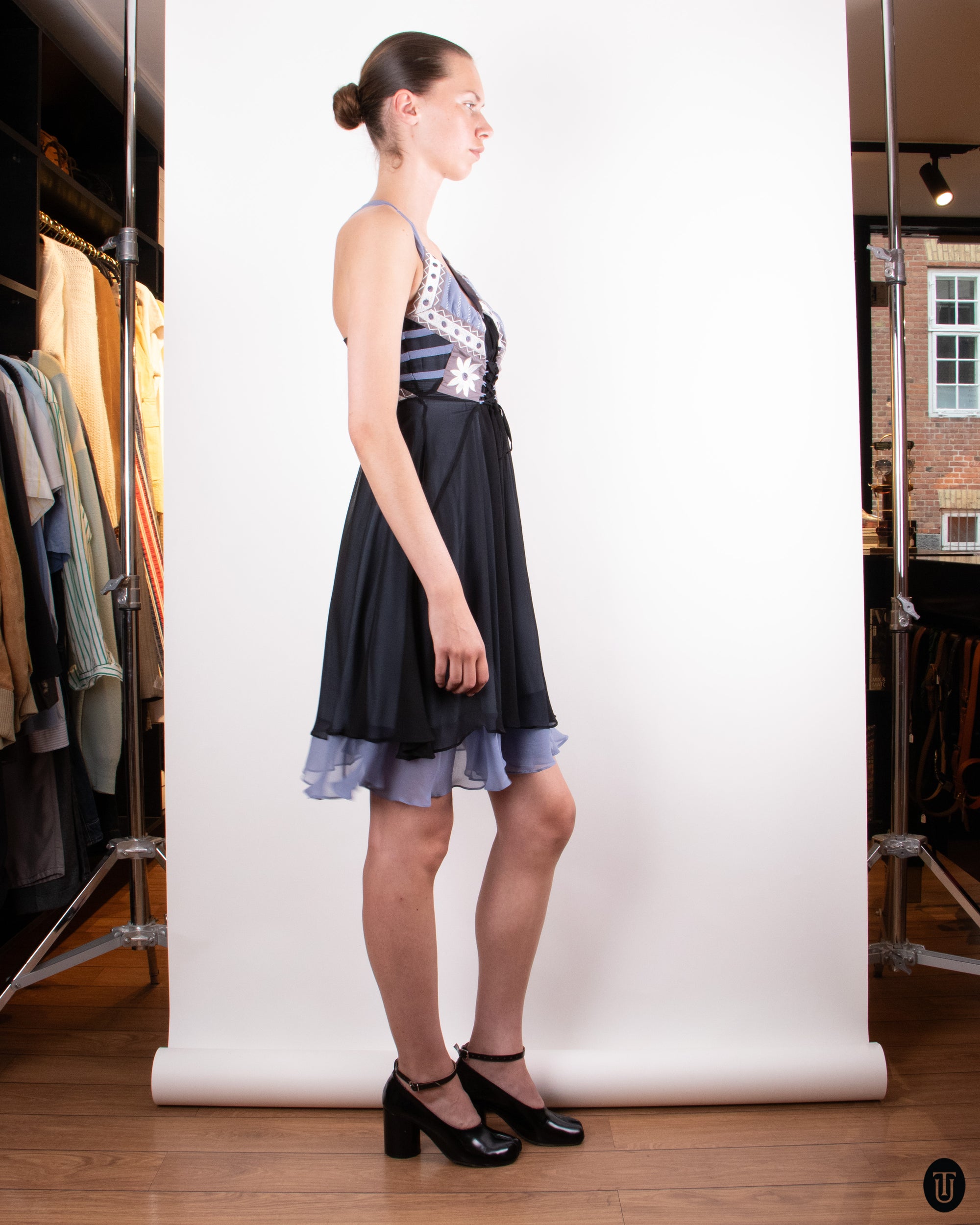 00's Philosophy di Alberta Feretti Silk Dress S