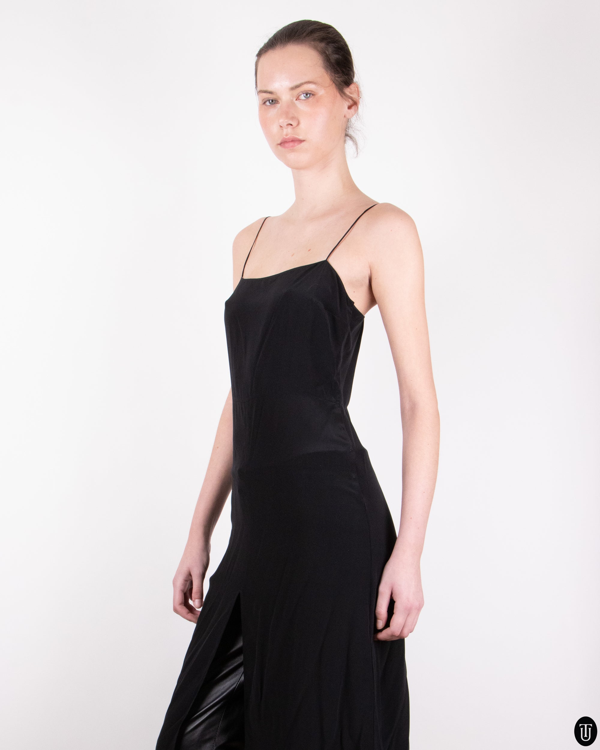 90's Prada Silk Slip Dress XS