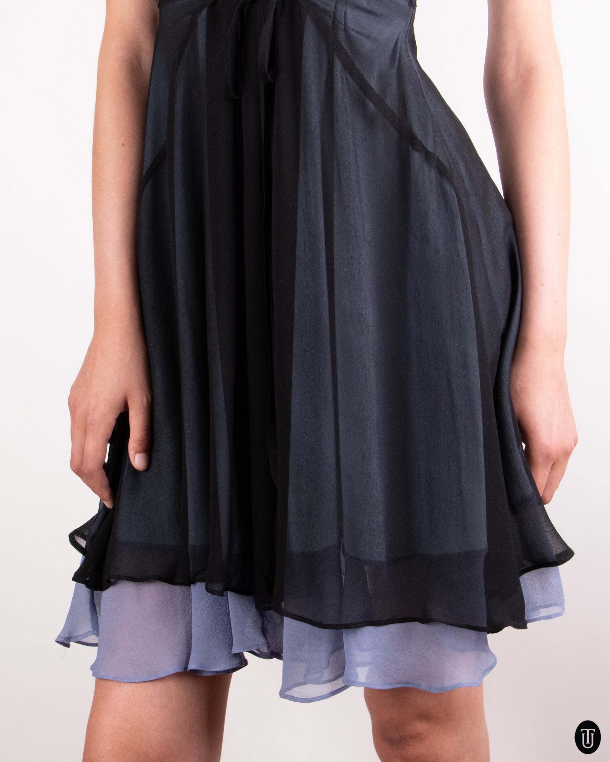 00's Philosophy di Alberta Feretti Silk Dress S