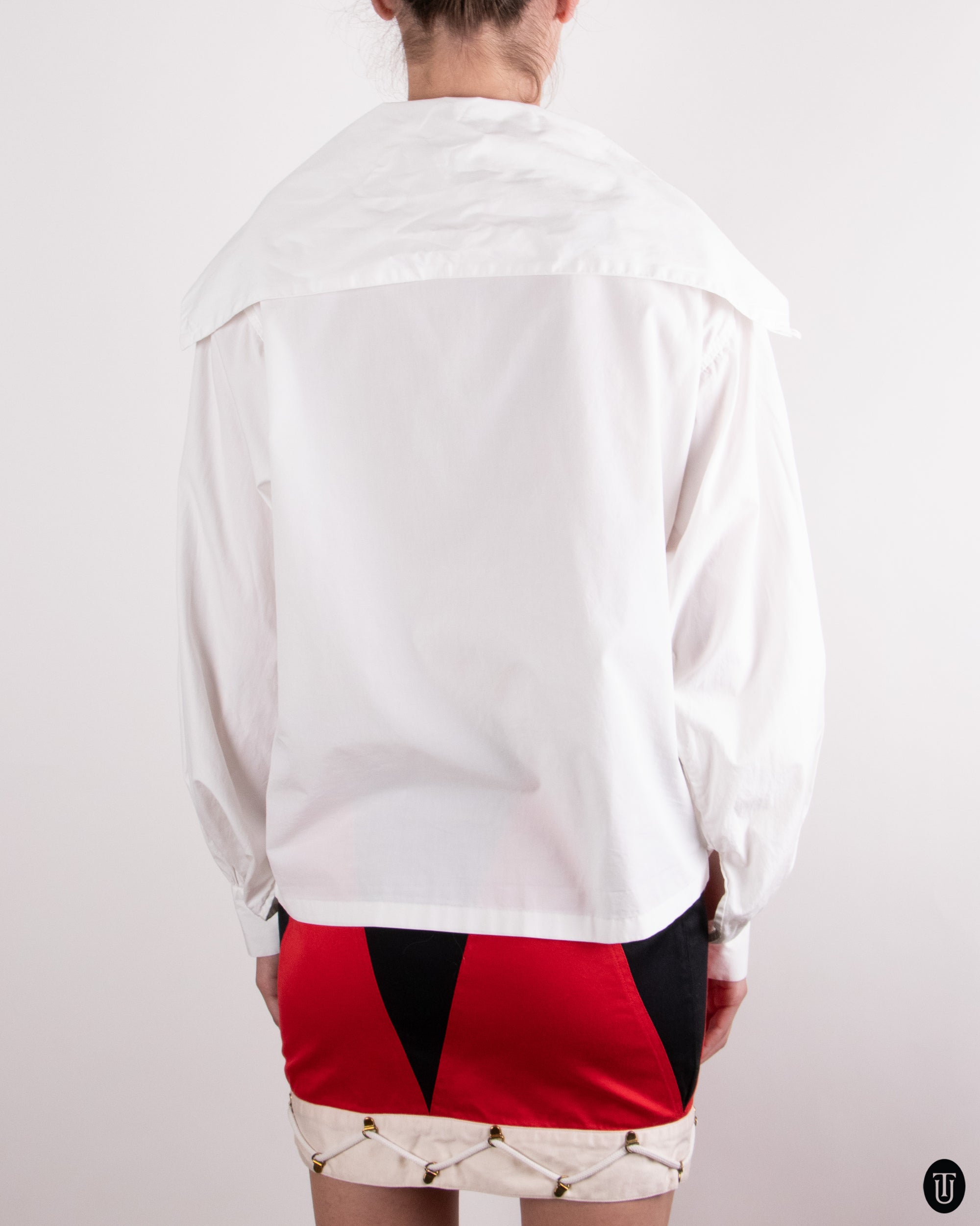 90's Dries Van Noten Cotton Blouse M