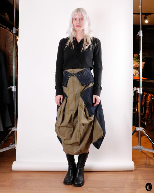 00's Marithé + François Girbaud Cotton Skirt M