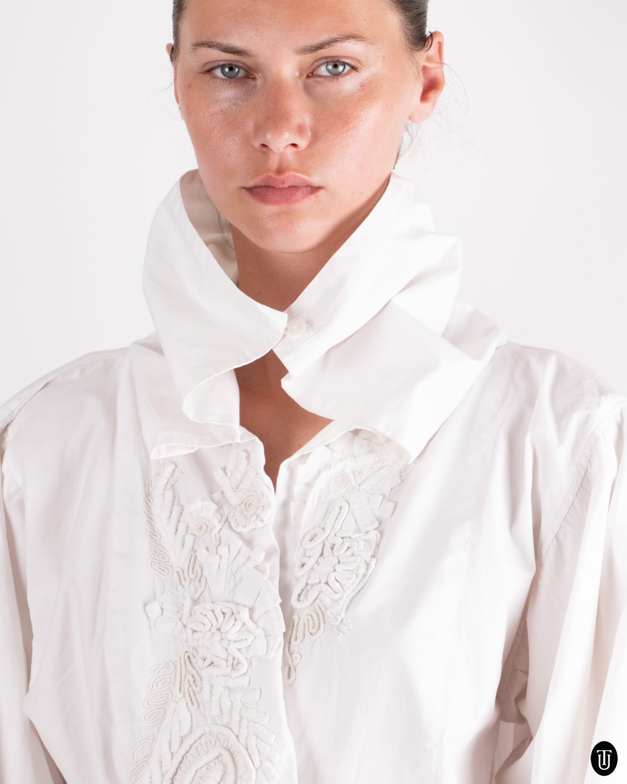 90's Dries Van Noten Cotton Blouse M