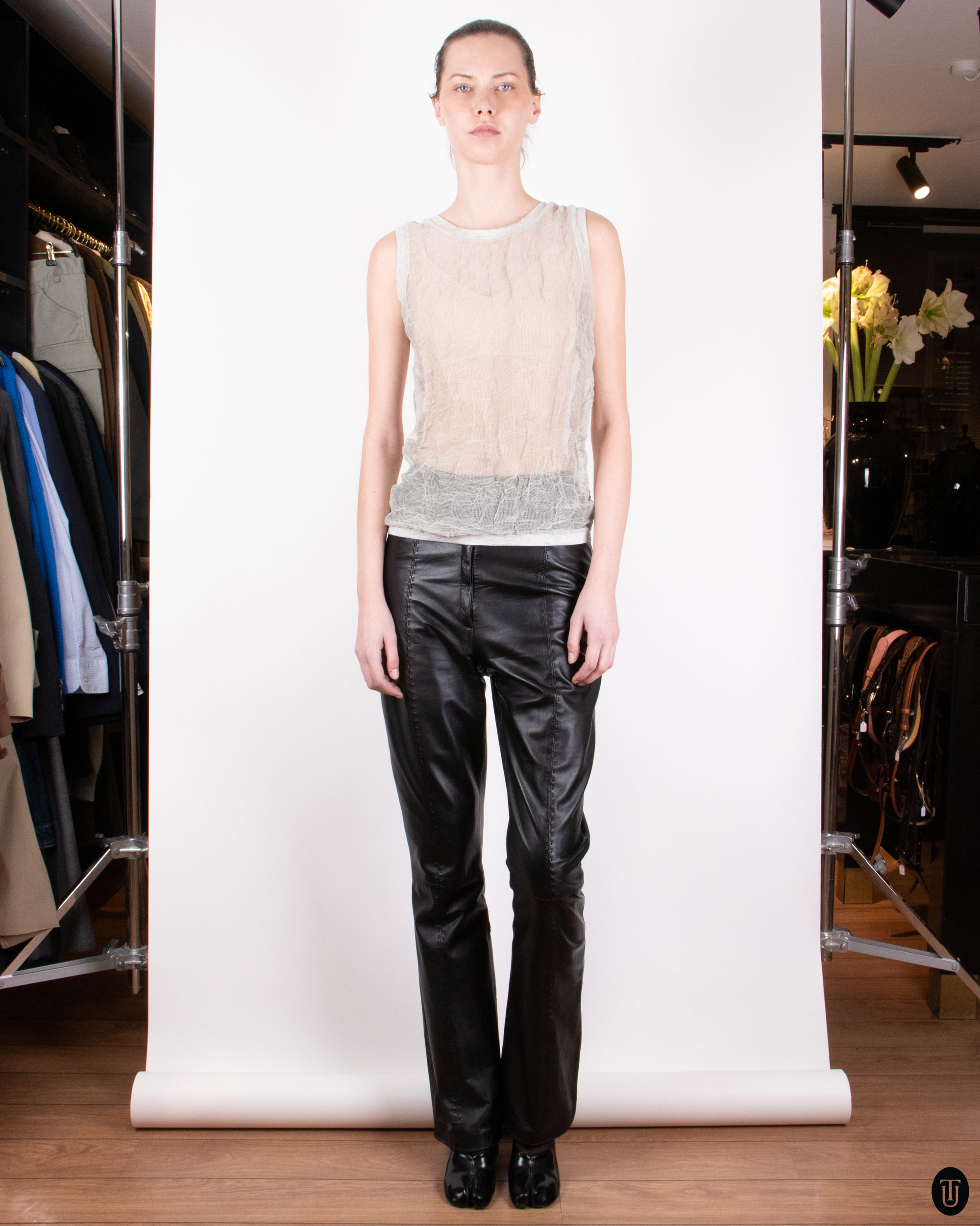 1990's Helmut Lang Sheer Muscle T-shirt S