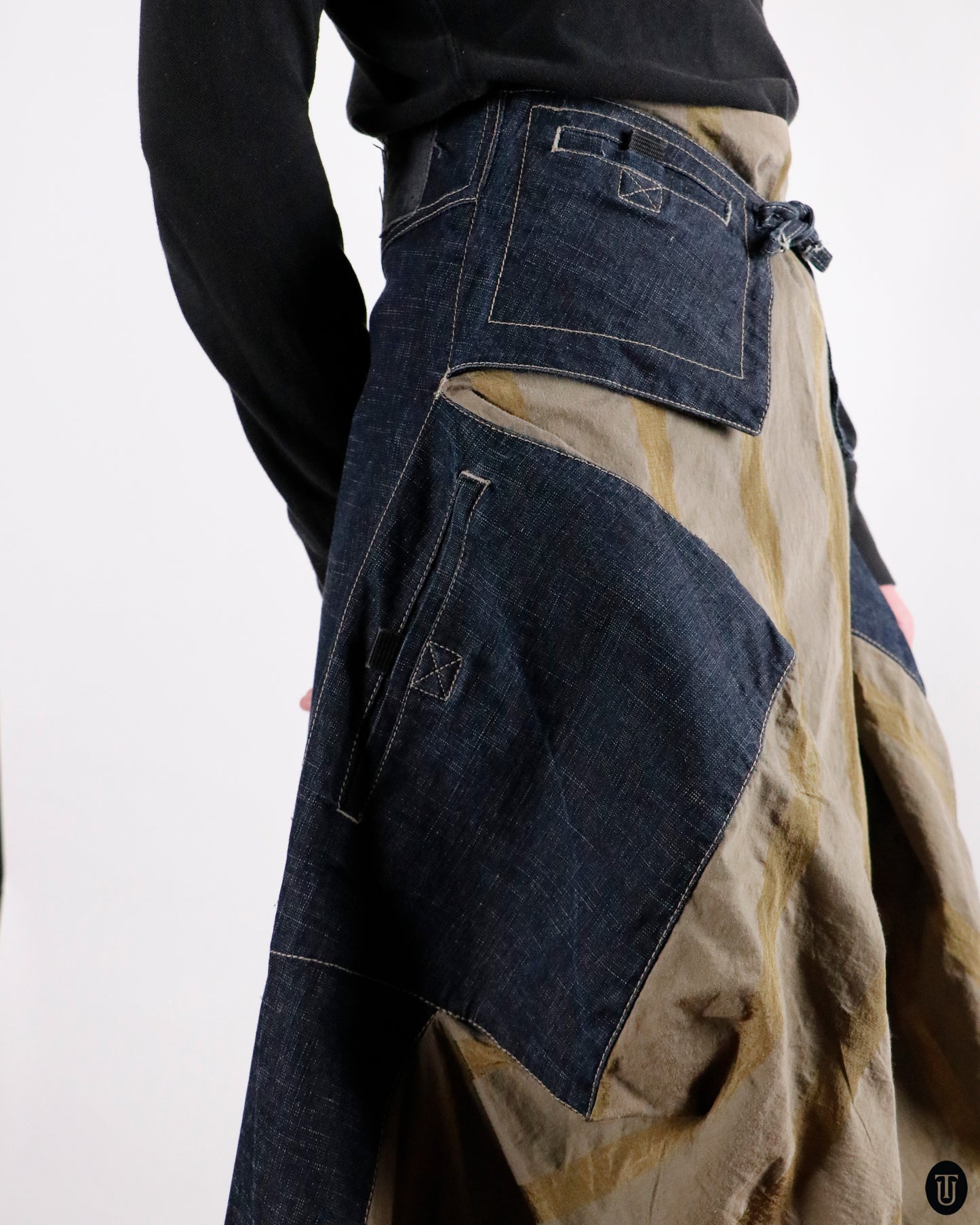 00's Marithé + François Girbaud Cotton Skirt M