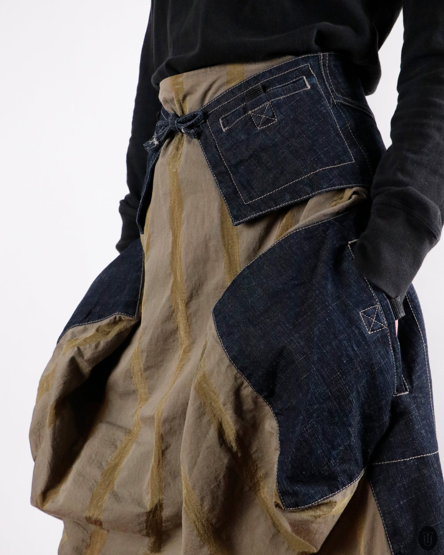 00's Marithé + François Girbaud Cotton Skirt M