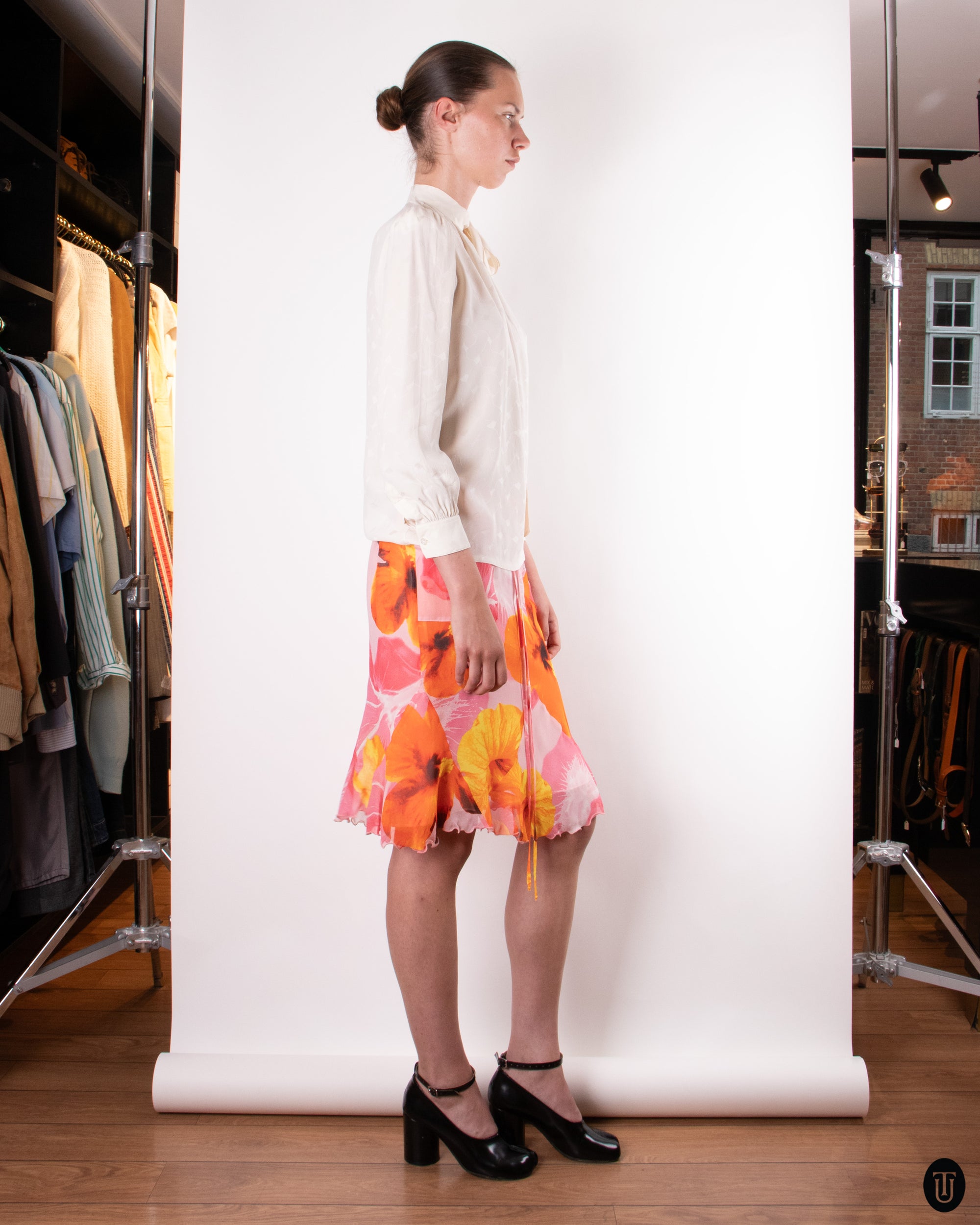70's Yves Saint Laurent Blouse S