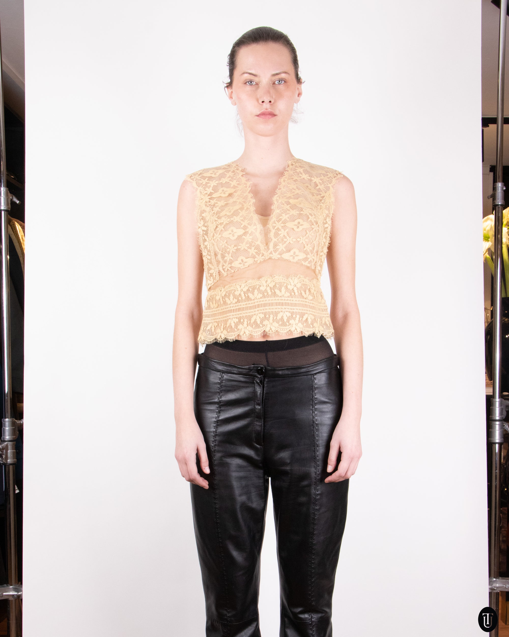 2000's Alberta Ferretti Silk top S