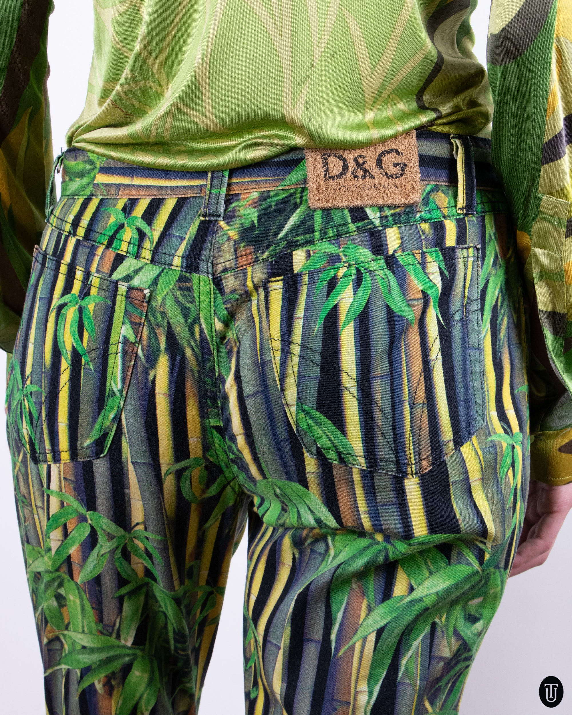 90's D&G Cotton Cigarette Pants M