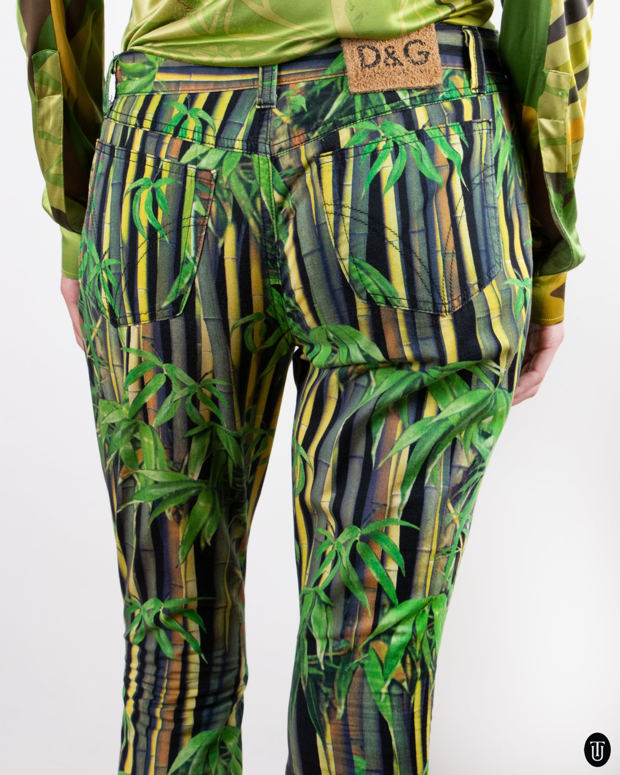 90's D&G Cotton Cigarette Pants M