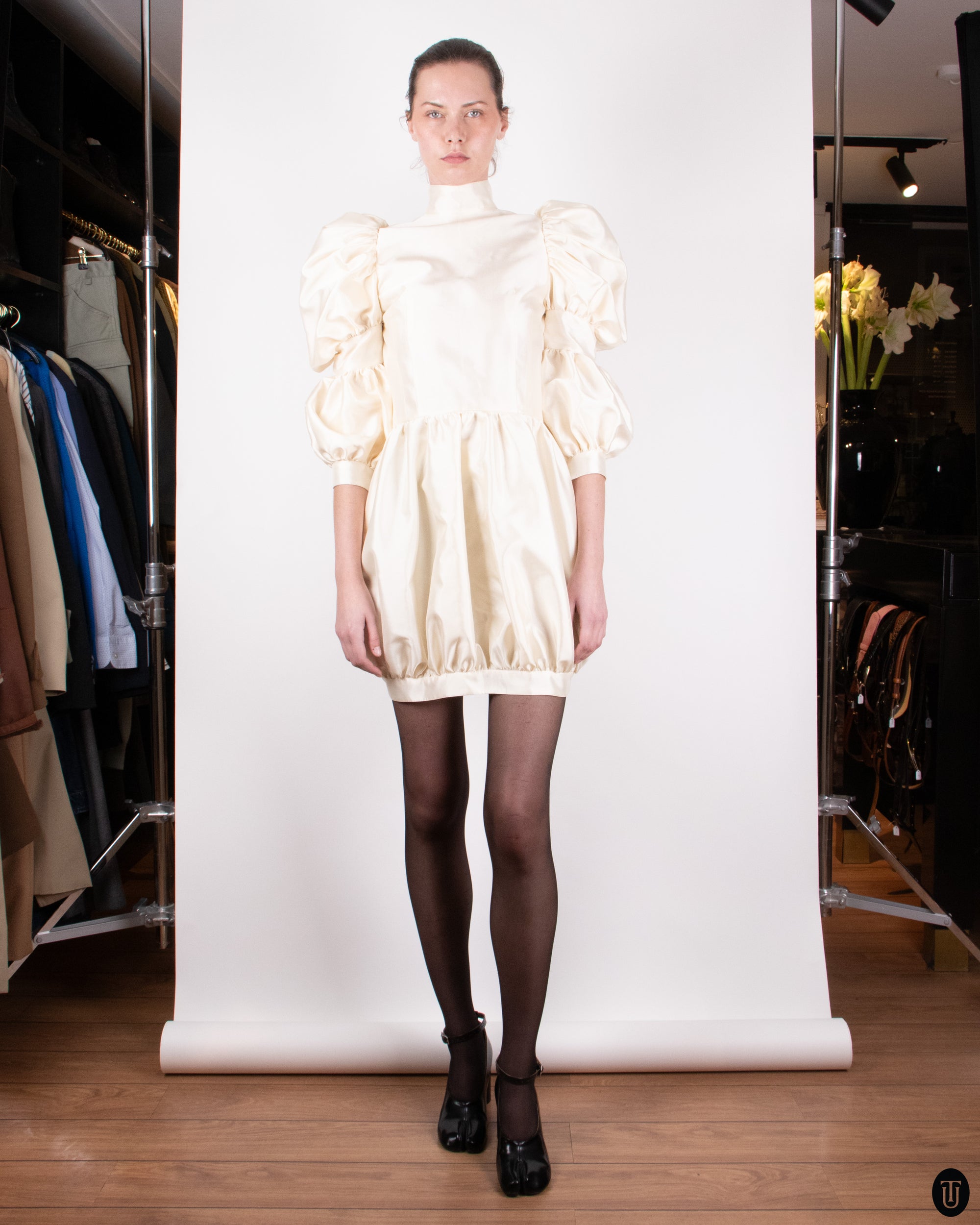 SS08 Nikoline Liv Andersen Cream Dress XS