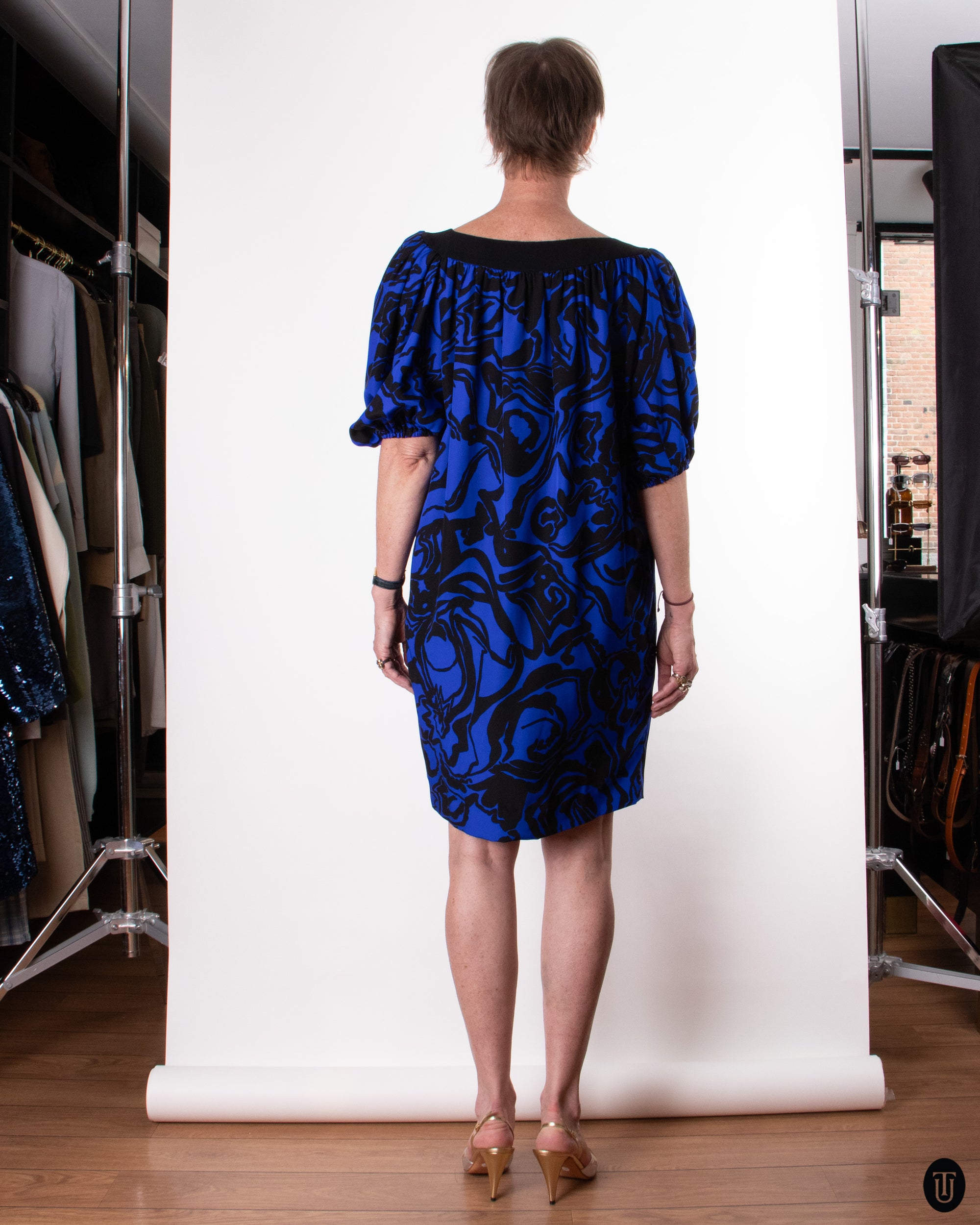 80's Yves Saint Laurent Sack Dress S