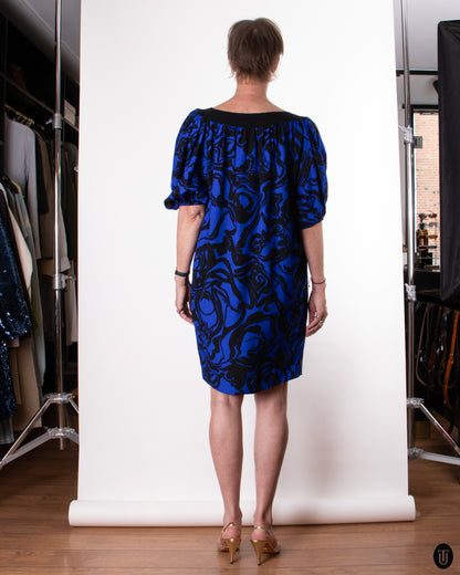 80's Yves Saint Laurent Sack Dress S