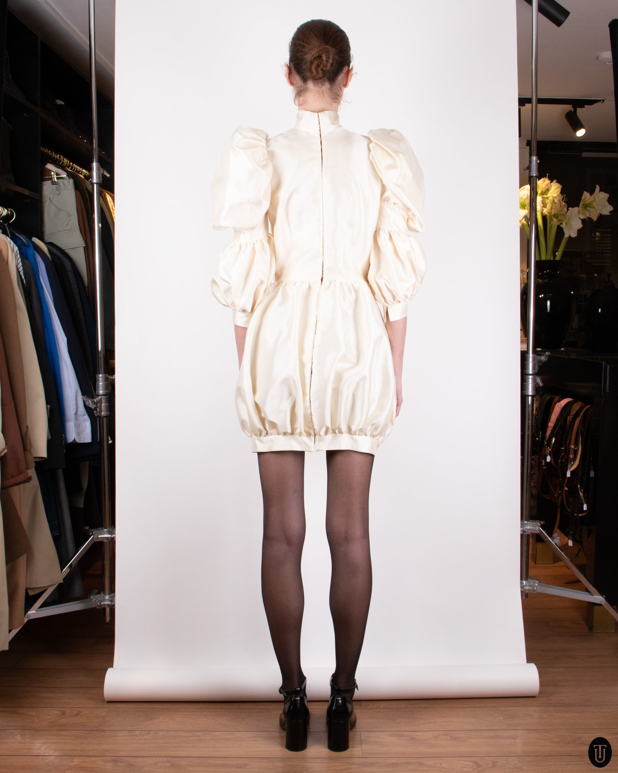 SS08 Nikoline Liv Andersen Cream Dress XS