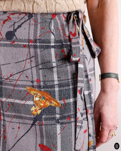 00's Vivienne Westwood Orb Skirt M