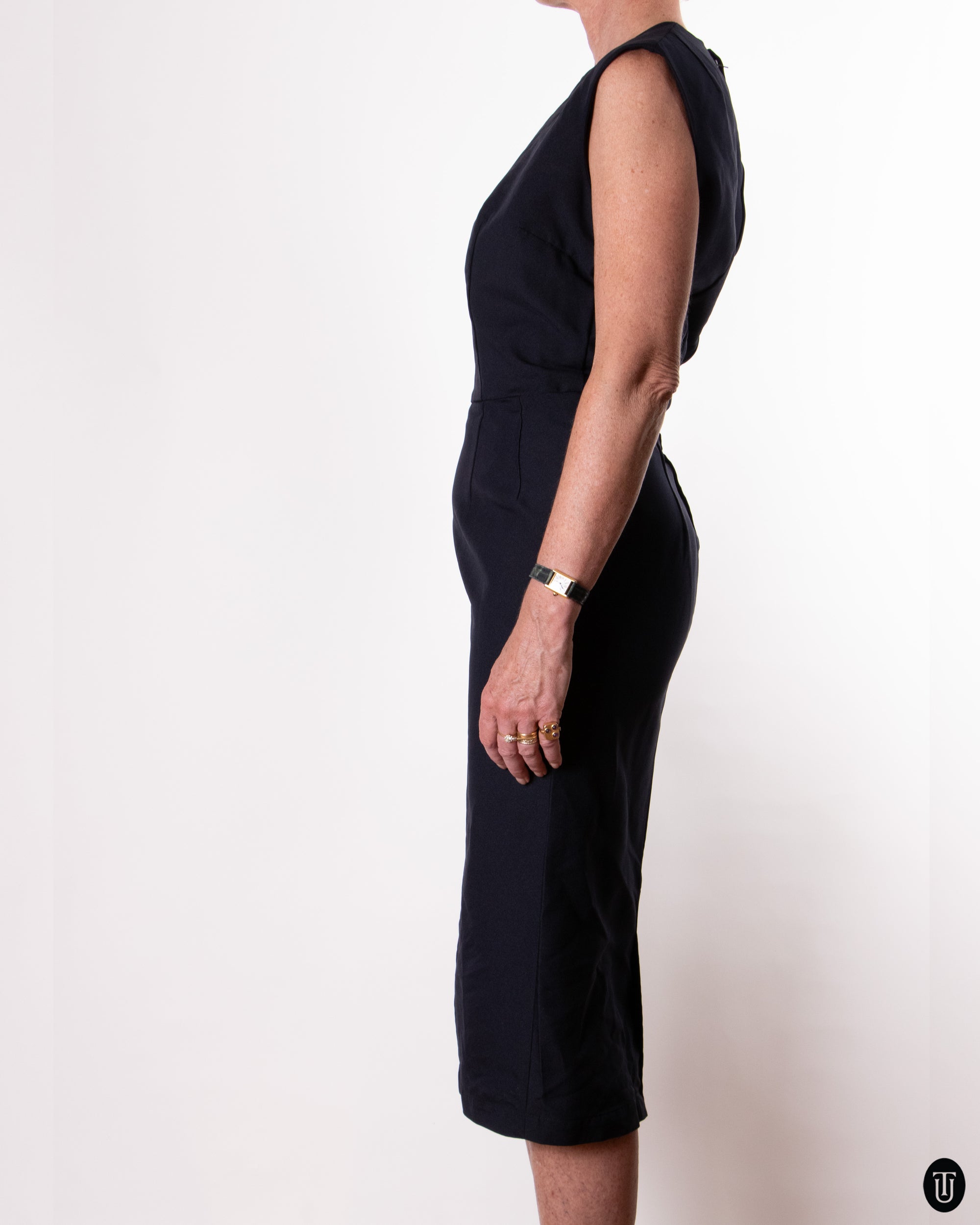 00's Comme Des Garçons Navy Dress M
