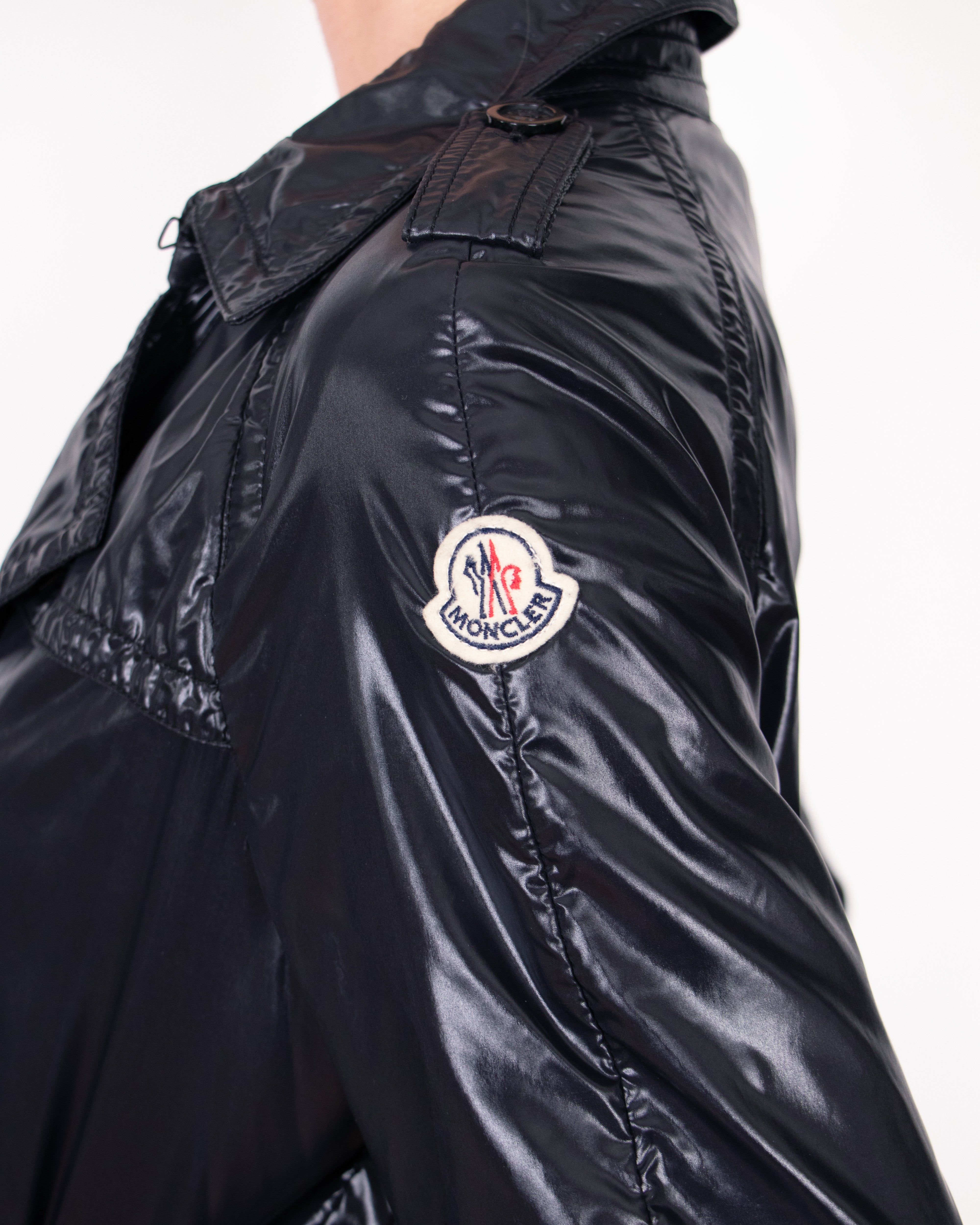 Moncler vinyl jacket outlet