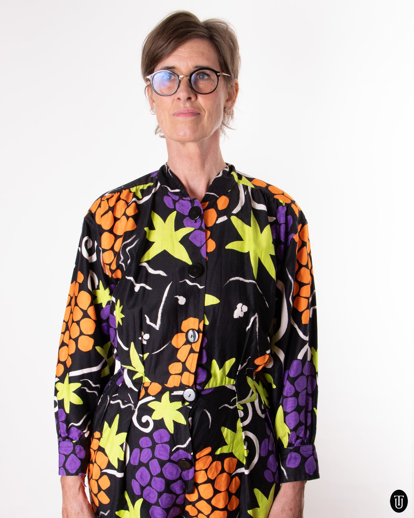 80's Yves Saint Laurent Cotton Jumpsuit M