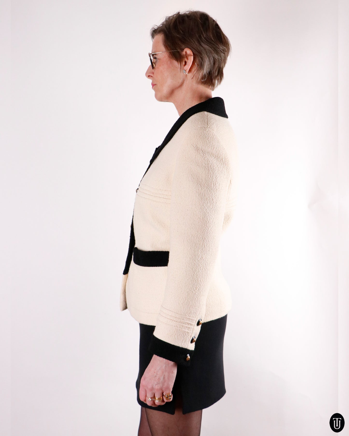 90's Chanel Bouclé Jacket M