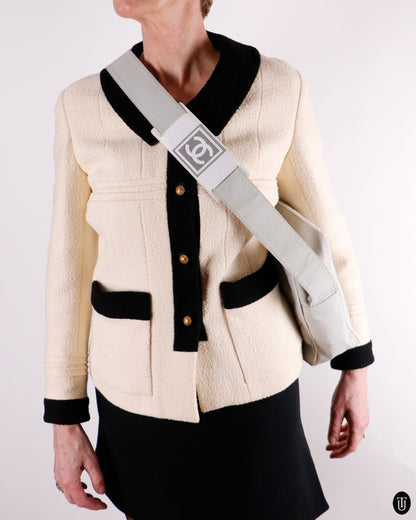 00's Chanel CC Sports Line Cross Body Bag