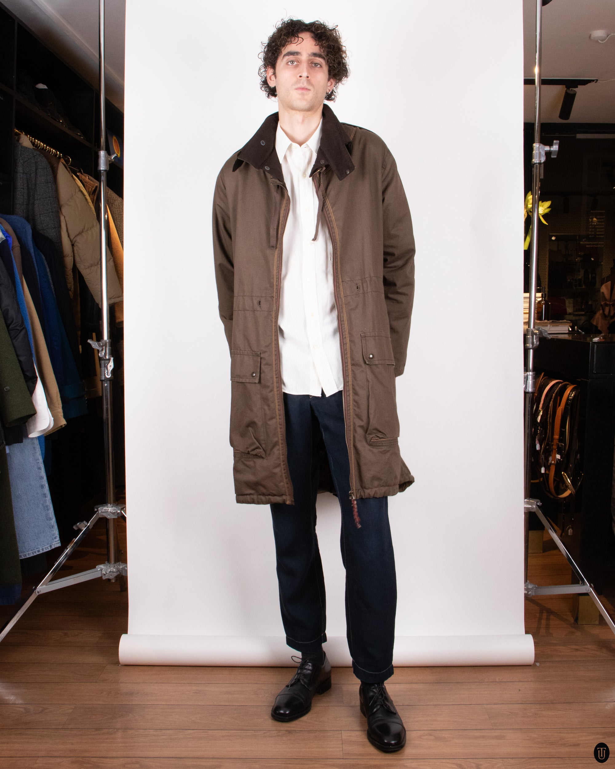00s Marithé + Francois Girbaud Canvas Coat M
