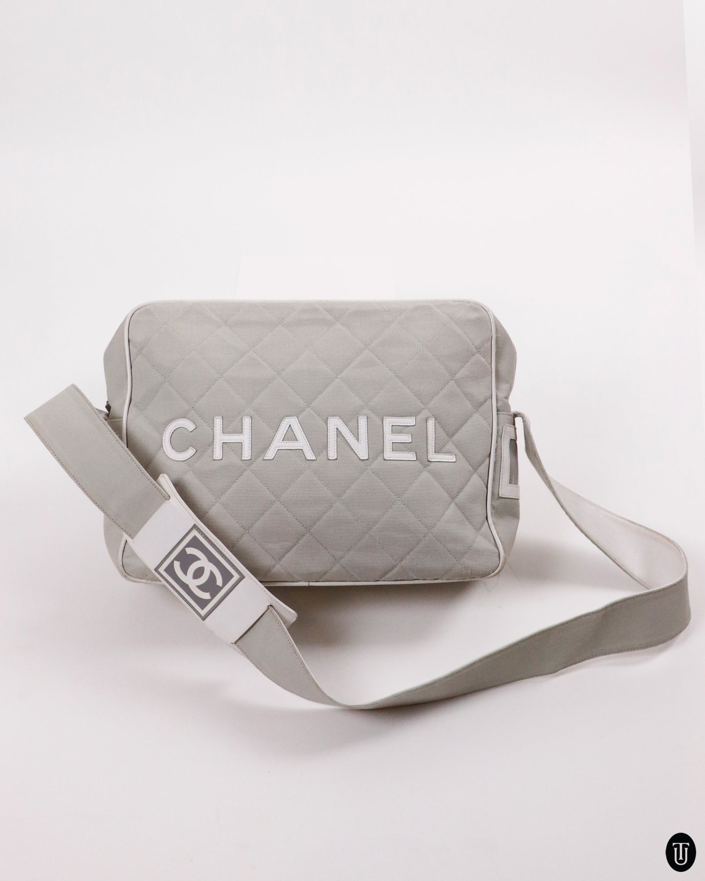00's Chanel CC Sports Line Cross Body Bag