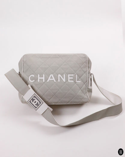 00's Chanel CC Sports Line Cross Body Bag
